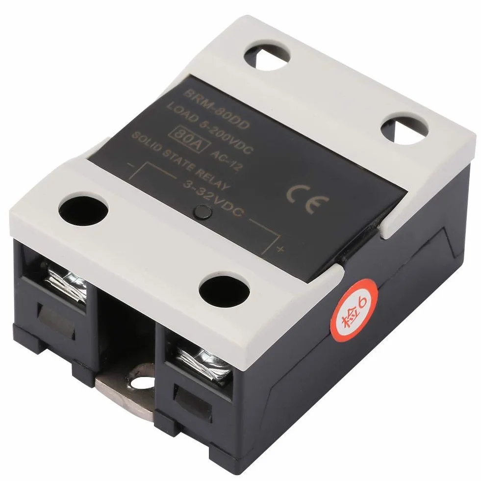 Przekaźnik półprzewodnikowy DC 3-32 V SSR BRM-80DD sterowanie DC