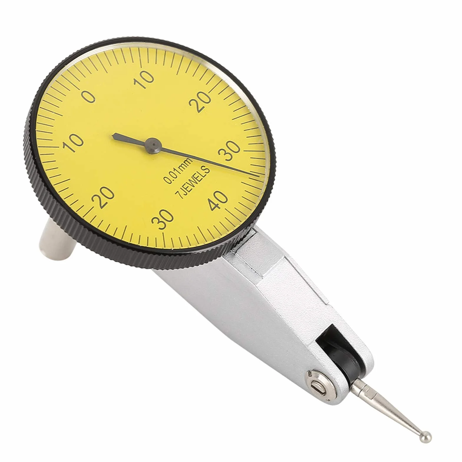 Elprico Dial Test Indicator, Präzision 0,01 mm, Metrisch, Hebelmessgerät, mit Aufbewahrungskoffer