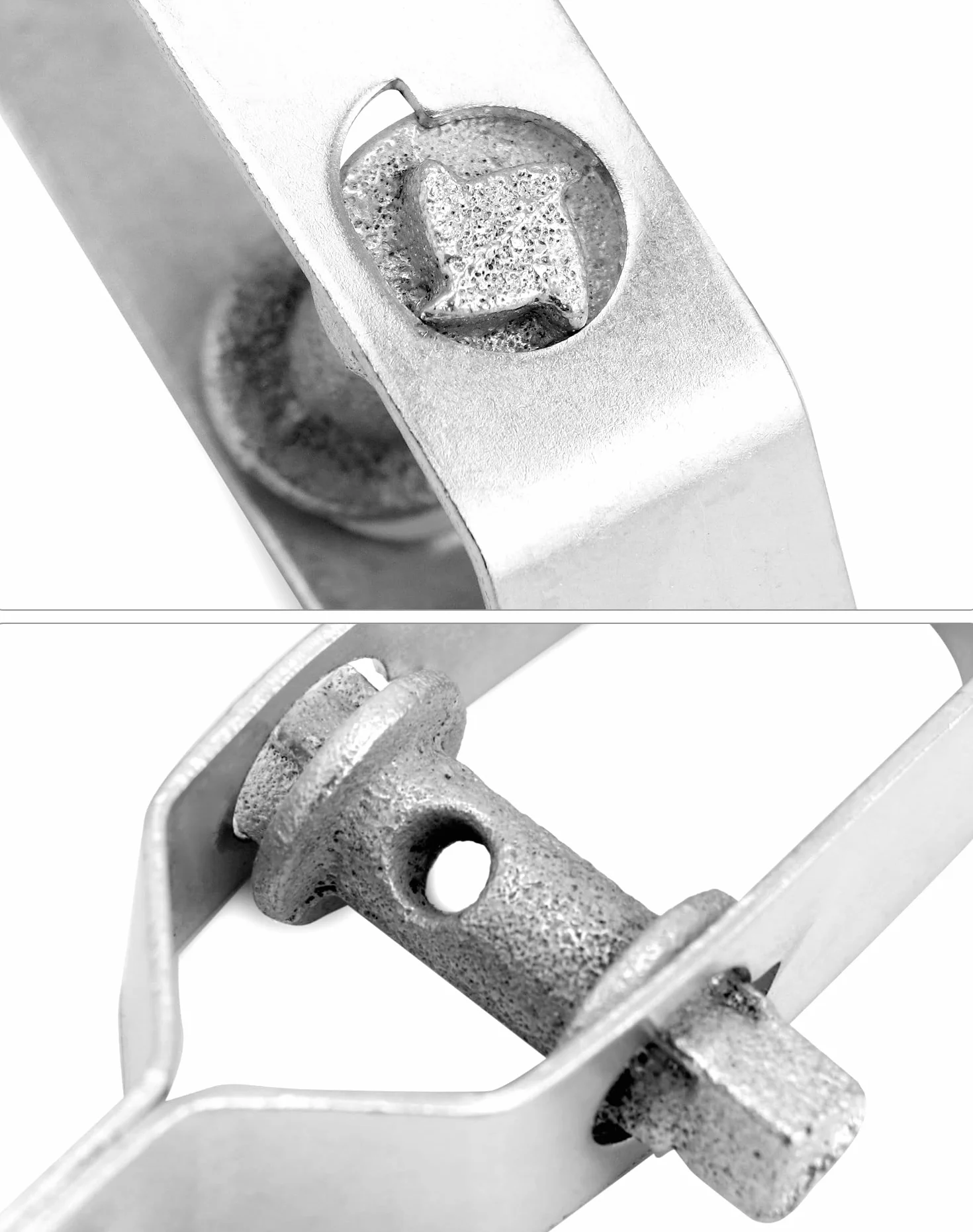 QWORK® 40 sztuk napinaczy do ogrodzenia, 90MM do ogrodzenia, ogrodnictwa, drutu z kurczaka