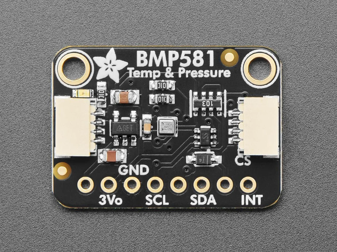 Adafruit BMP581 I2C / SPI czujnik temperatury i ciśnienia powietrza, STEMMA QT, 6407