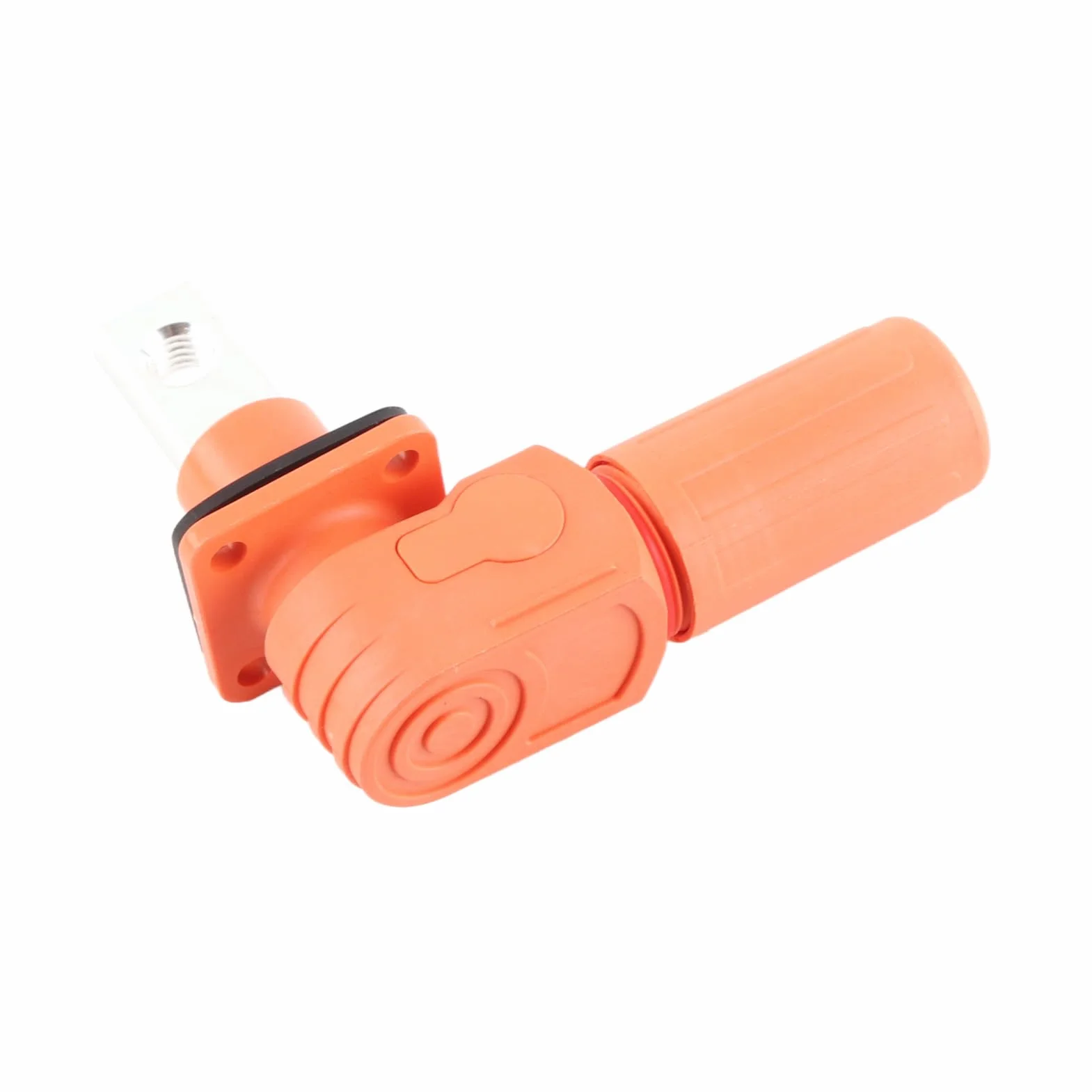 Złącze Zasilania Akumulatorowego Wysoka wydajność M8 Wysoki Prąd 1000 V DC Wodoodporne Złącze Zasilania Akumulatora dla 16-25 Mm (ORANGE)