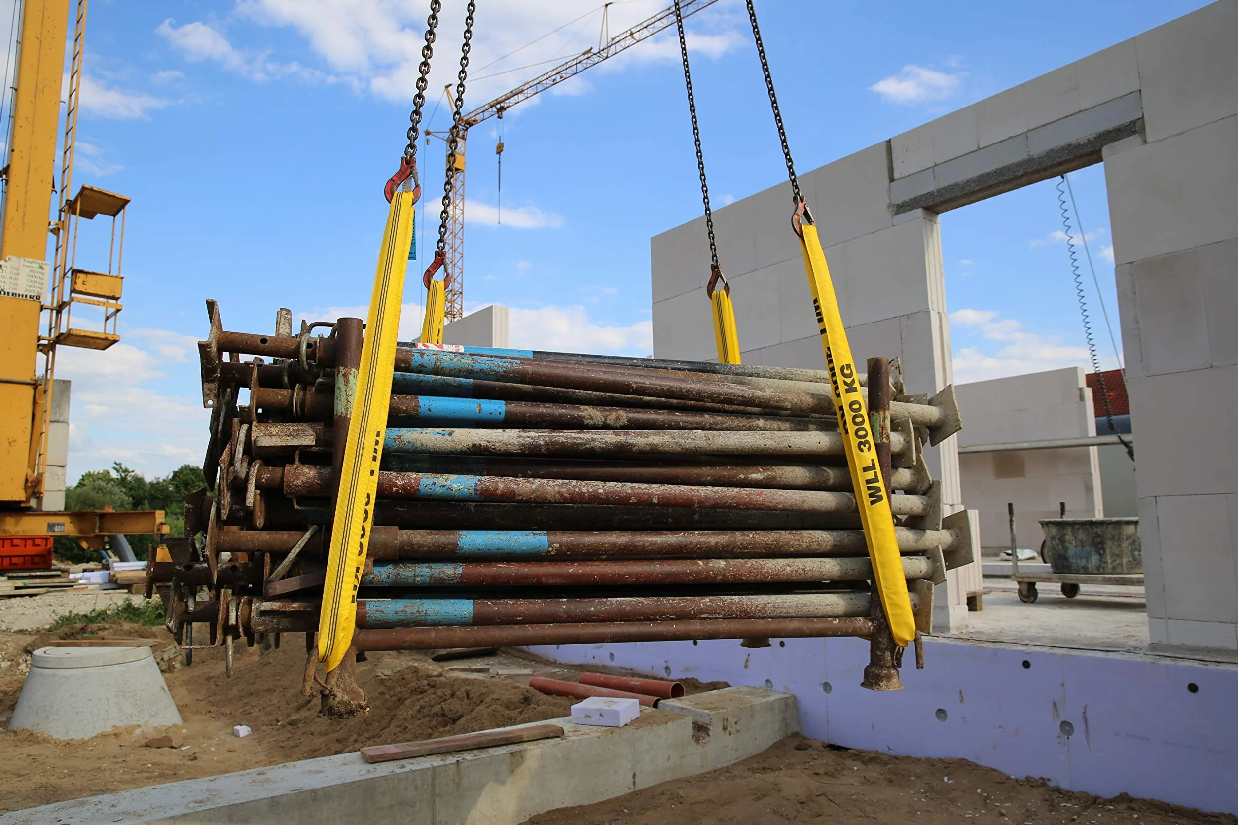 Braun pętla okrągła 3000 kg 1 m poliestrowa żółta