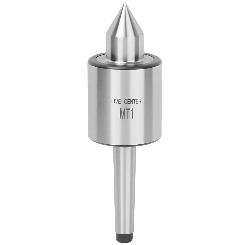 MT1 Live Konik Center 60 Stopni Łożysko Kulkowe Konik Live Centers Wysoka dokładność Potrójne łożysko Live Center Dokładność 0,005 Mm do Toczenia Tokarki Metalowej