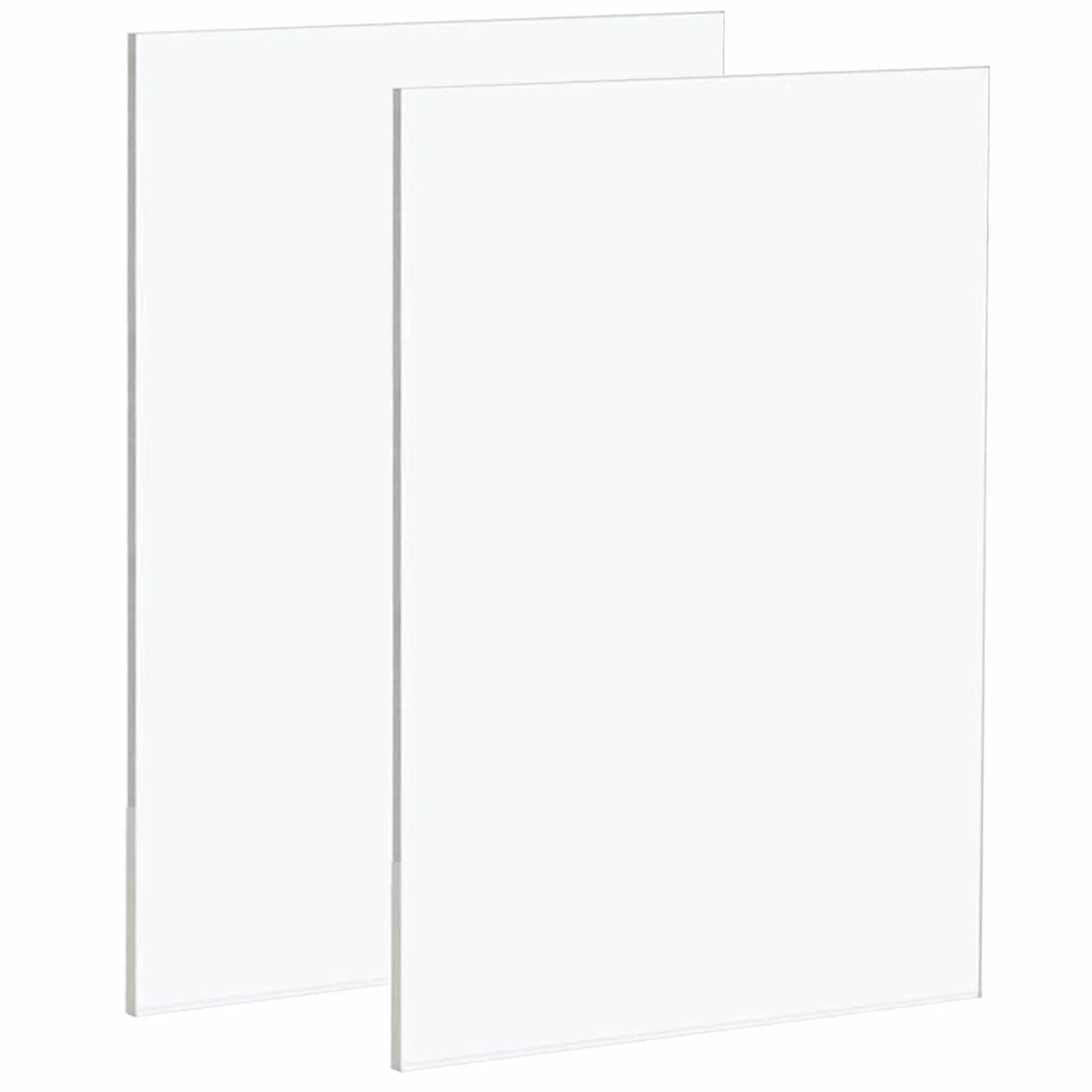 2 arkusze akrylowe A4, przezroczyste, 210 x 297 mm, grubość 3 mm, akrylowe panele do dekoracji, ramki na zdjęcia, obraz, zestaw 2 szt