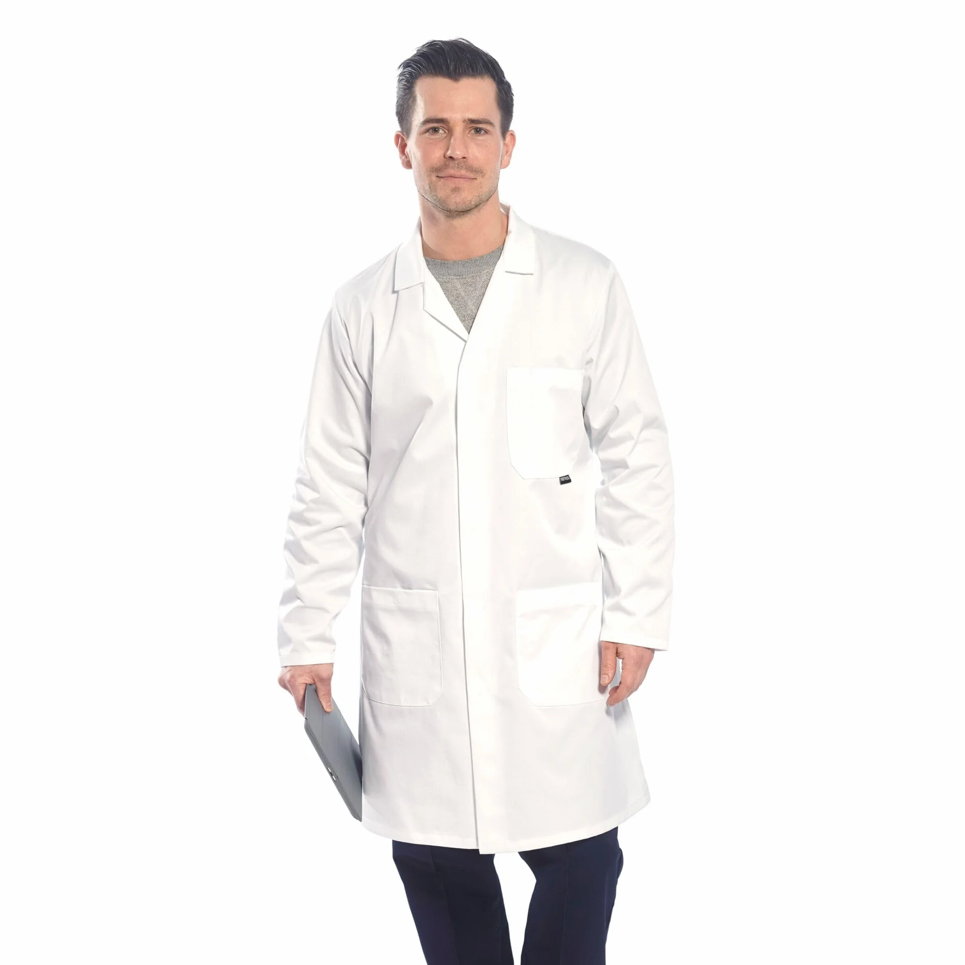 Portwest 2852 Meski Fartuch, Regularny, Rozmiar 5XL, Bialy