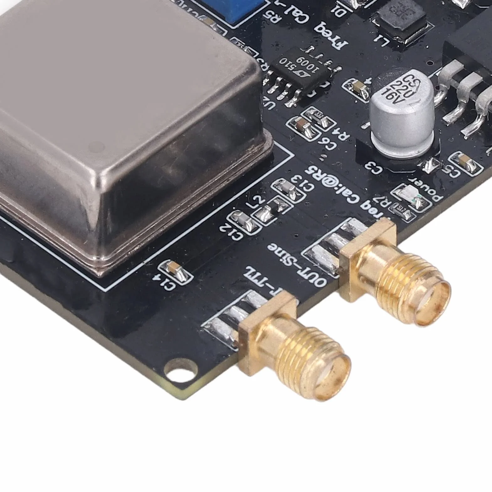 OCXO 10MHz Standardowy moduł Referencyjny Dekoder Dźwięku Miernik Częstotliwości