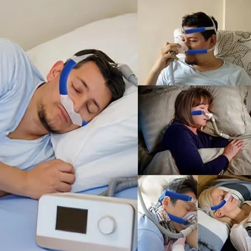 Podkładki na twarz CPAP 6 szt. wielokrotnego użytku