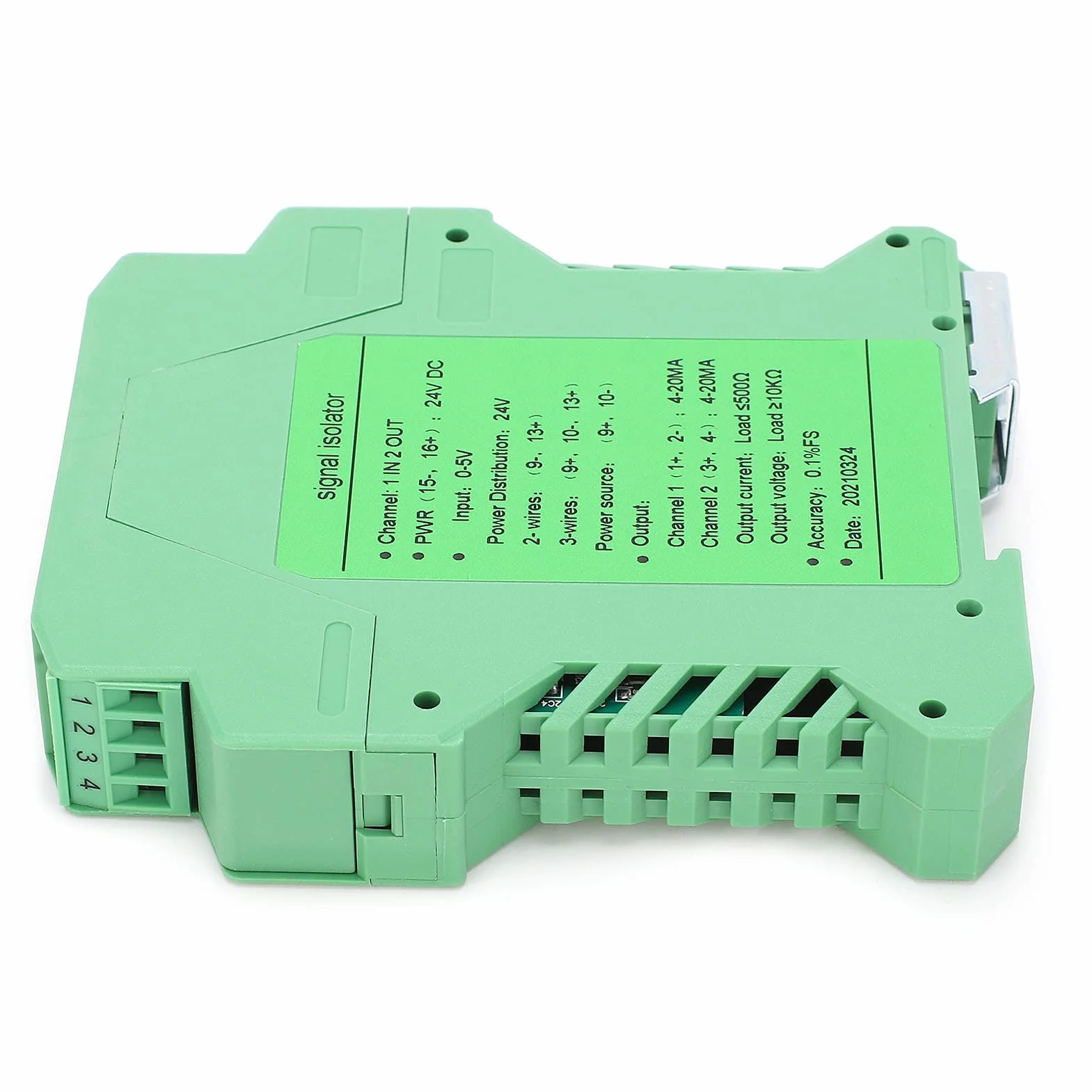 Izolator Sygnału Prądowego DC 24V 4-20mA PLC Nadajnik Kondycjoner Sygnału