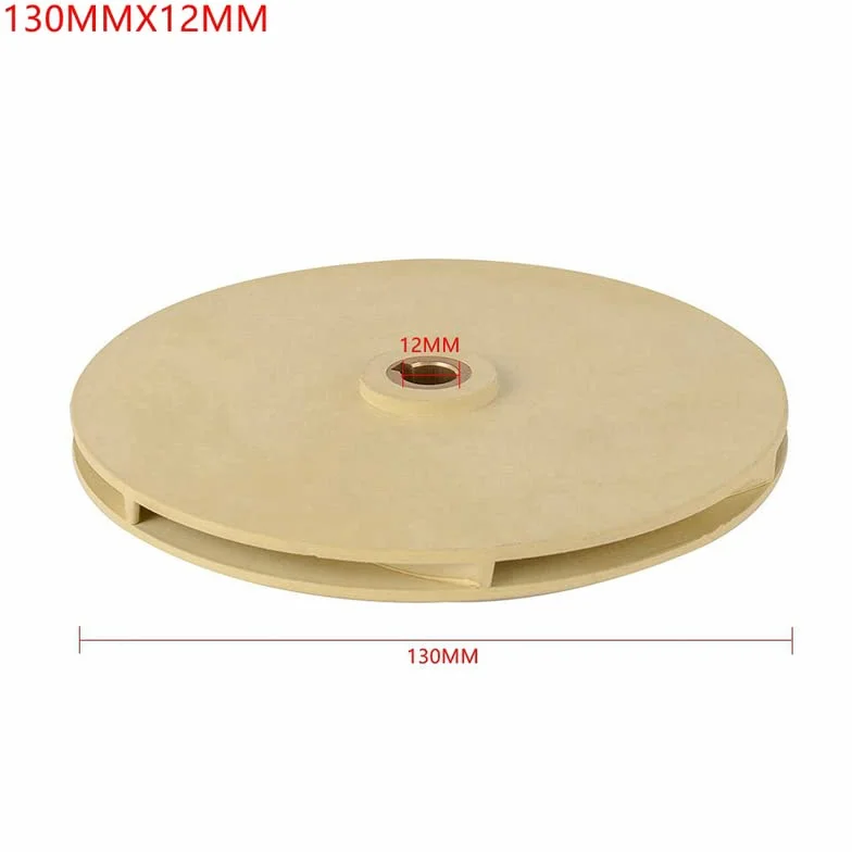 Pompa wodna, wirnik z tworzywa sztucznego PPO, samozasysająca, odśrodkowa, ciśnieniowa pompa ze stali nierdzewnej, mechaniczne części naprawcze (130 x 12 mm)