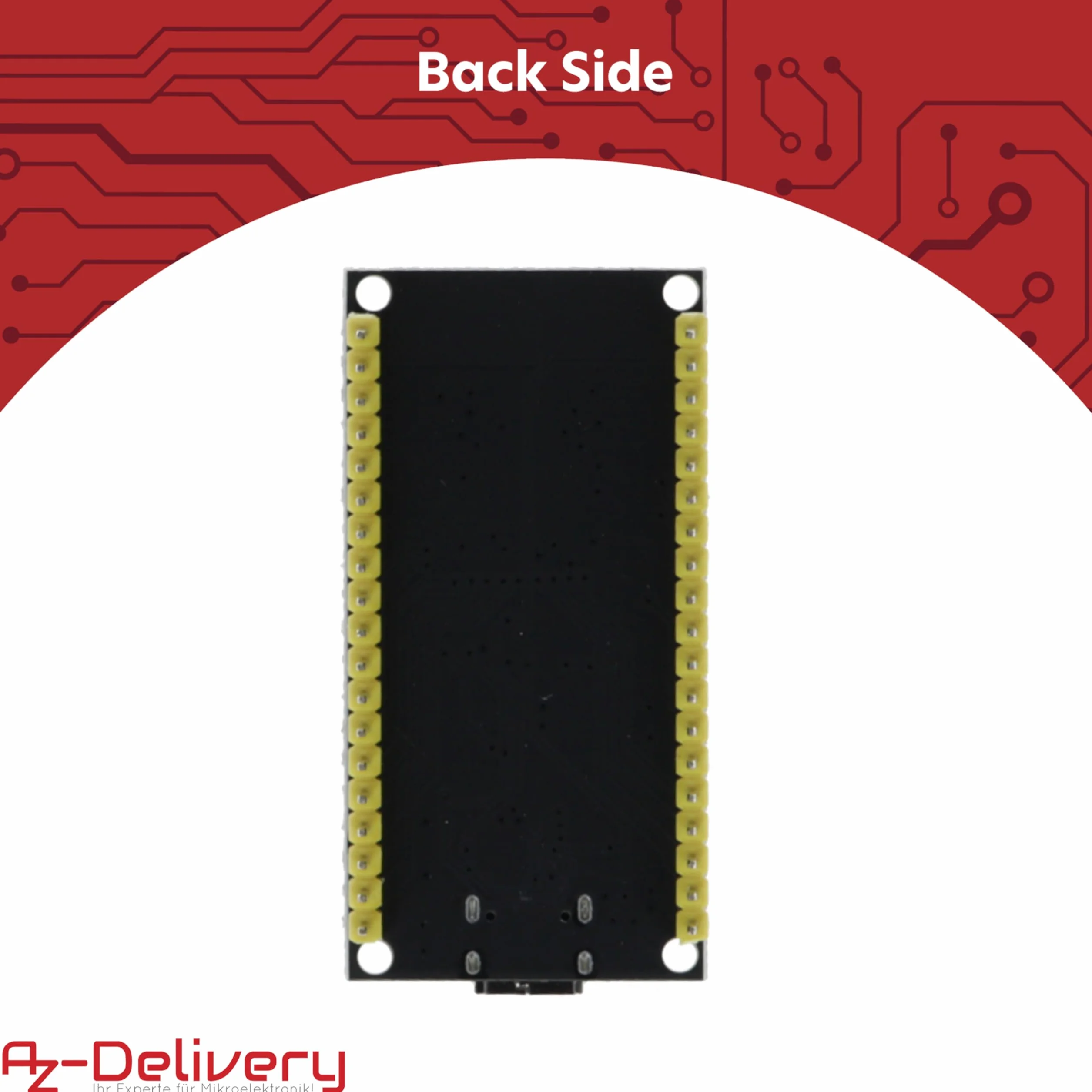 AZDelivery ESP32 NodeMCU Zestaw C Dev WLAN Moduł z CP2102 USB-C ESP32 WROOM 32 Arduino