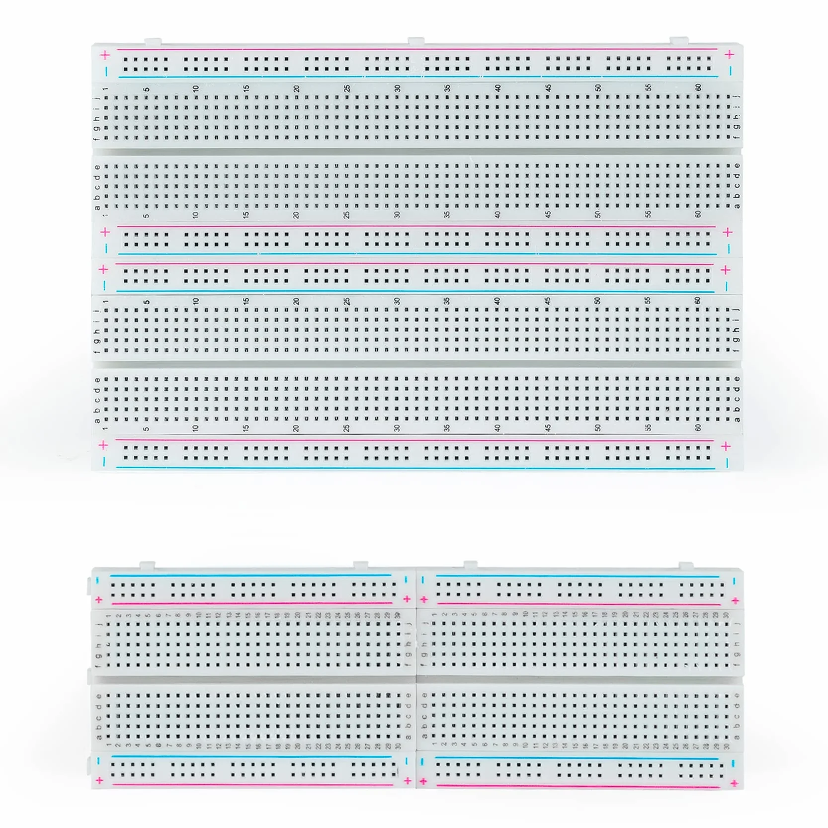 SUNFOUNDER Zestaw 5 desek protokołowych 3 szt. 830 punktów, 2 szt., 400 punktów, kompatybilne z blokami łączącymi Arduino Proto Shield Distribution