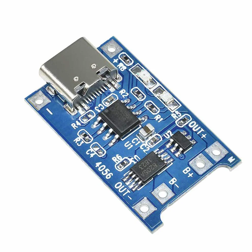 Hailege 10 szt. USB 5 V 1 A 18650 litowa ładowarka modułowa płytka ładująca z podwójną funkcją ochronną