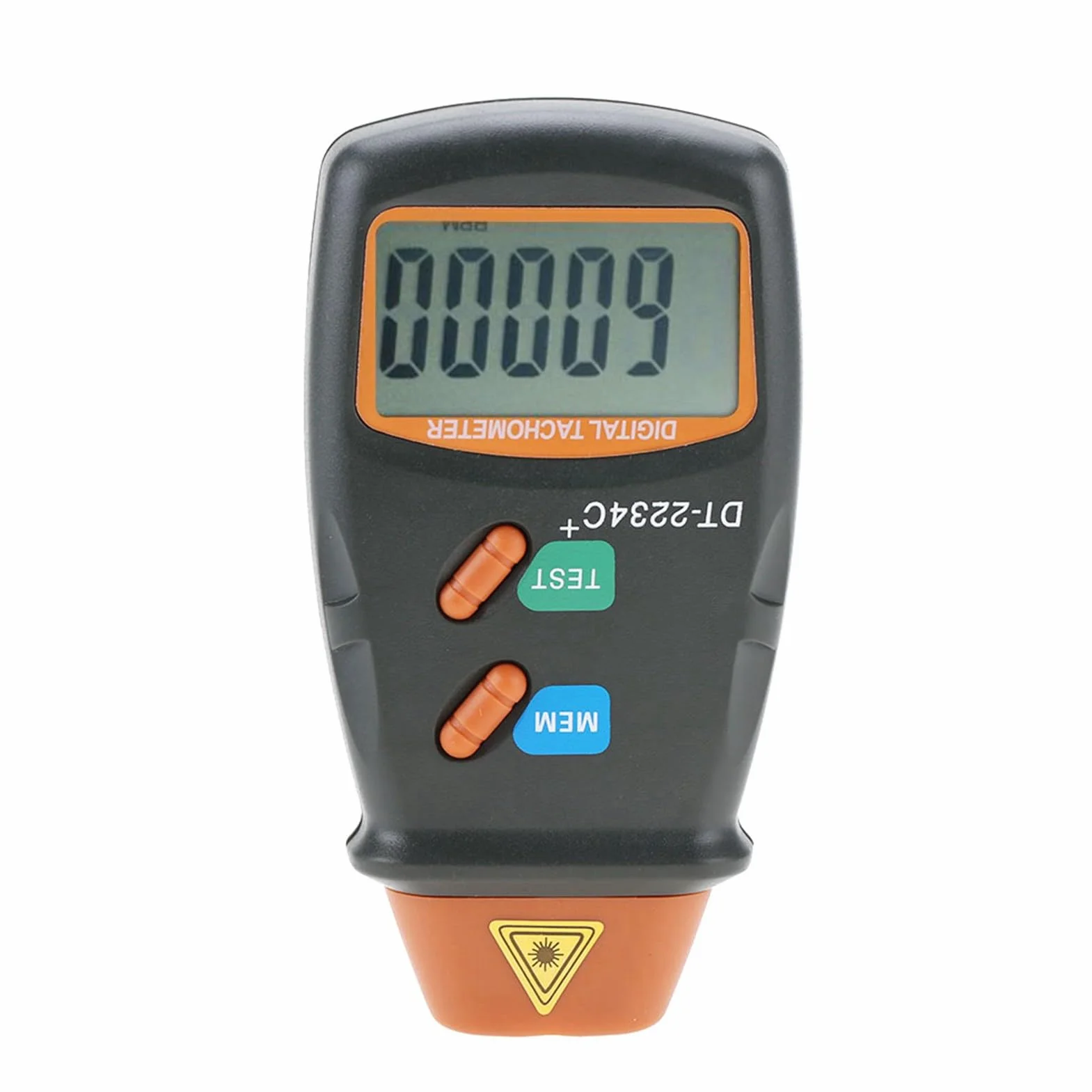 DT-2234C LCD Cyfrowy Mini RPM Tester Miernik Laserowy Obrotomierz Fotograficzny Bezdotykowy Fotoelektryczny Obrotomierz RPM Tester dla Silnika i Przemysłu