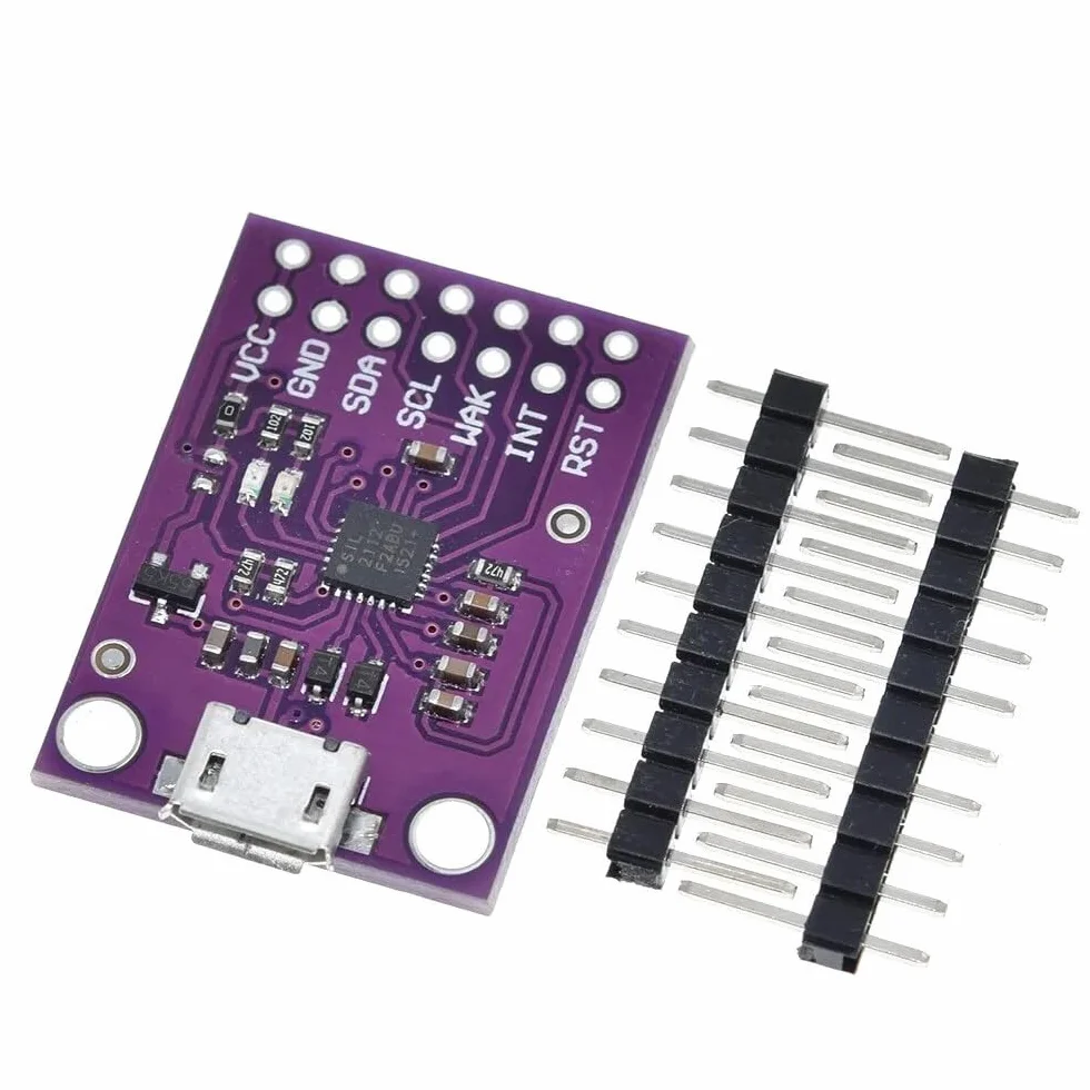 CP2112 płyta debugowania USB do I2C IIC moduł komunikacyjny MicroUSB 2112