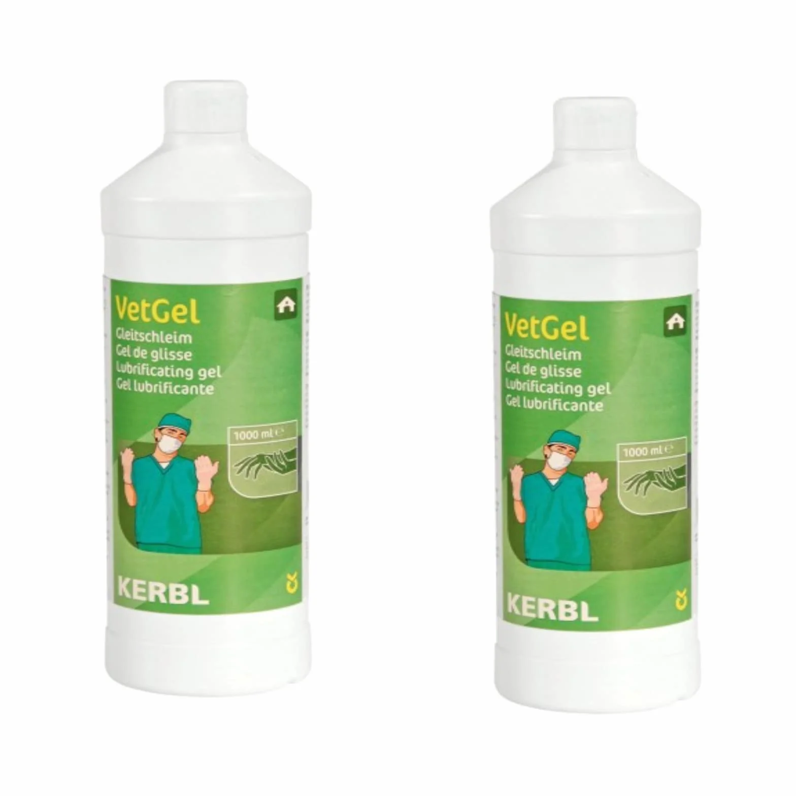 Kerbl Vetgel Lubrykant, 2 x 1 l