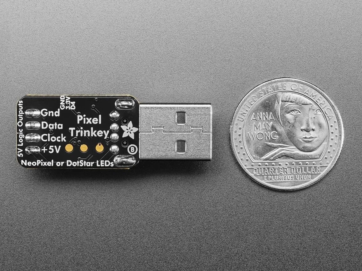 Adafruit Pixel Trinkey klucz USB do sterowania NeoPixel DotStar 5953
