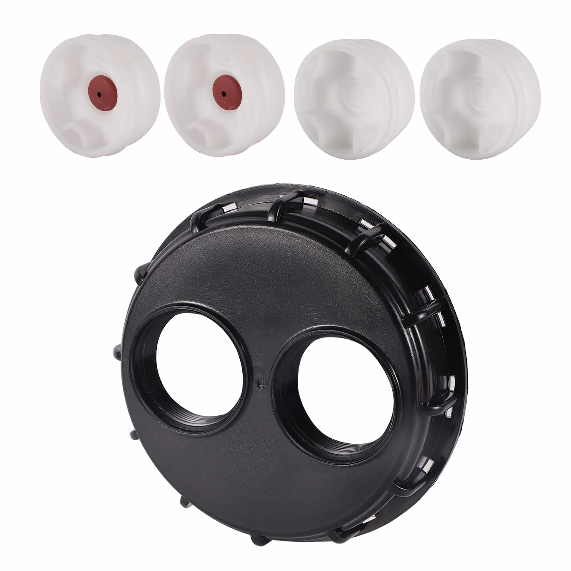 Pokrywka IBC 163 mm Vented z pokrywą zamienną 2" do zbiornika na wodę 1000 l