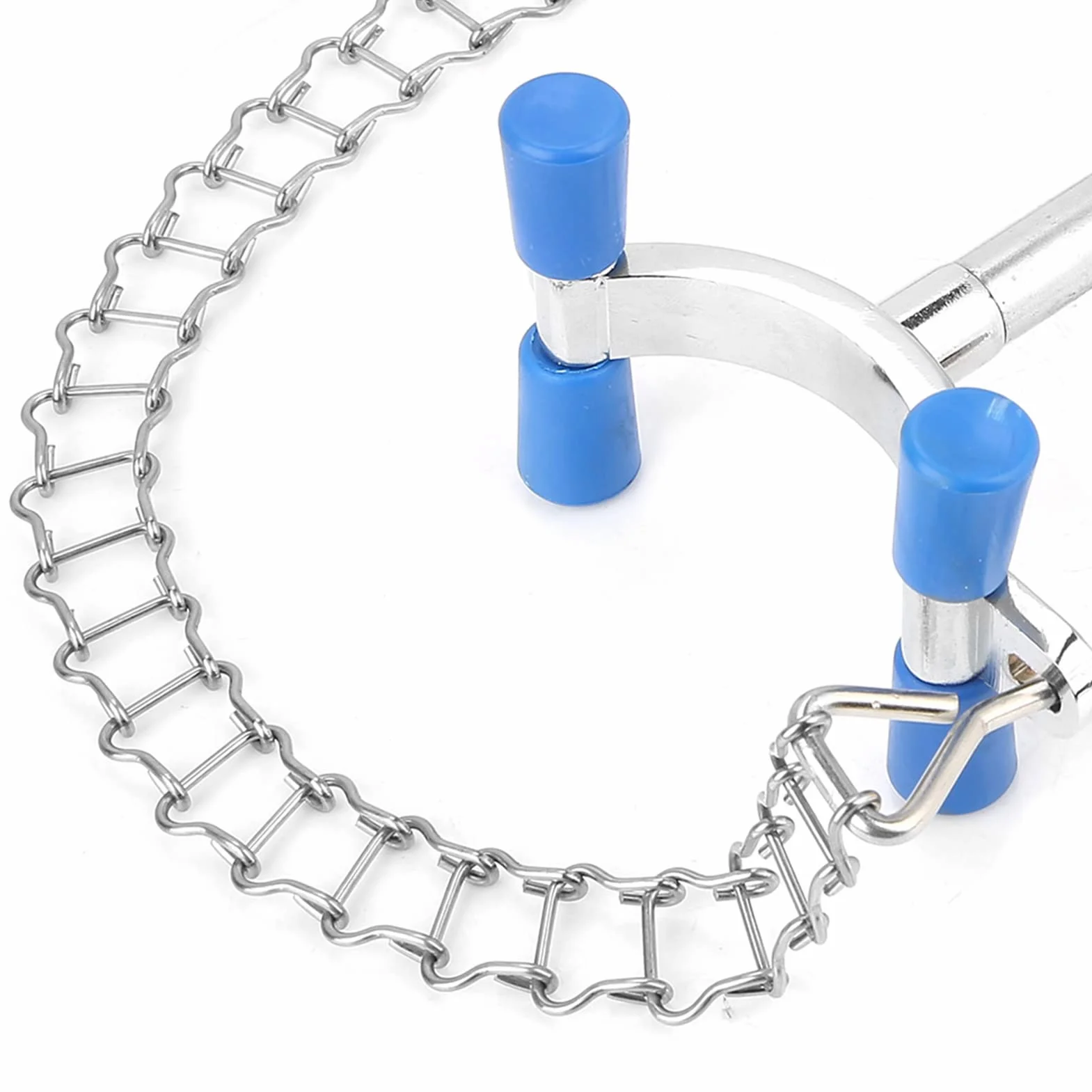 Zacisk Łańcuchowy Laboratoryjny Ze Stali Nierdzewnej Zacisk Łańcuchowy Do Zlewek Laboratoryjnych Zacisk Łańcuchowy 80Mm-150Mm Uchwyt Do Pojemnika Do Doświadczeń