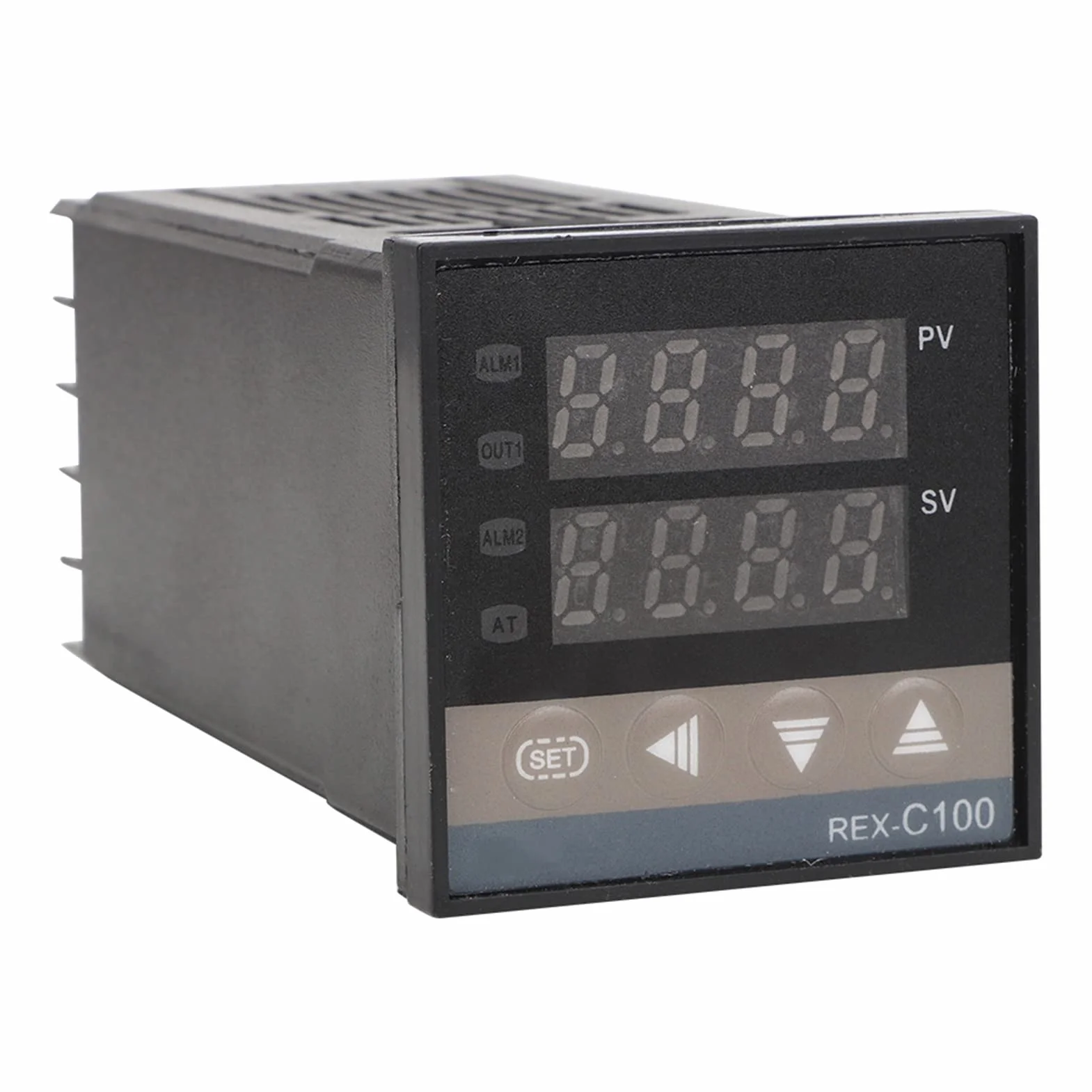 REX-C100 PID Regulator temperatury, inteligentny termostat cyfrowy z termoparą typu K przekaźnik SSR 40A dla przemysłu chemicznego przemysłu energii elektrycznej