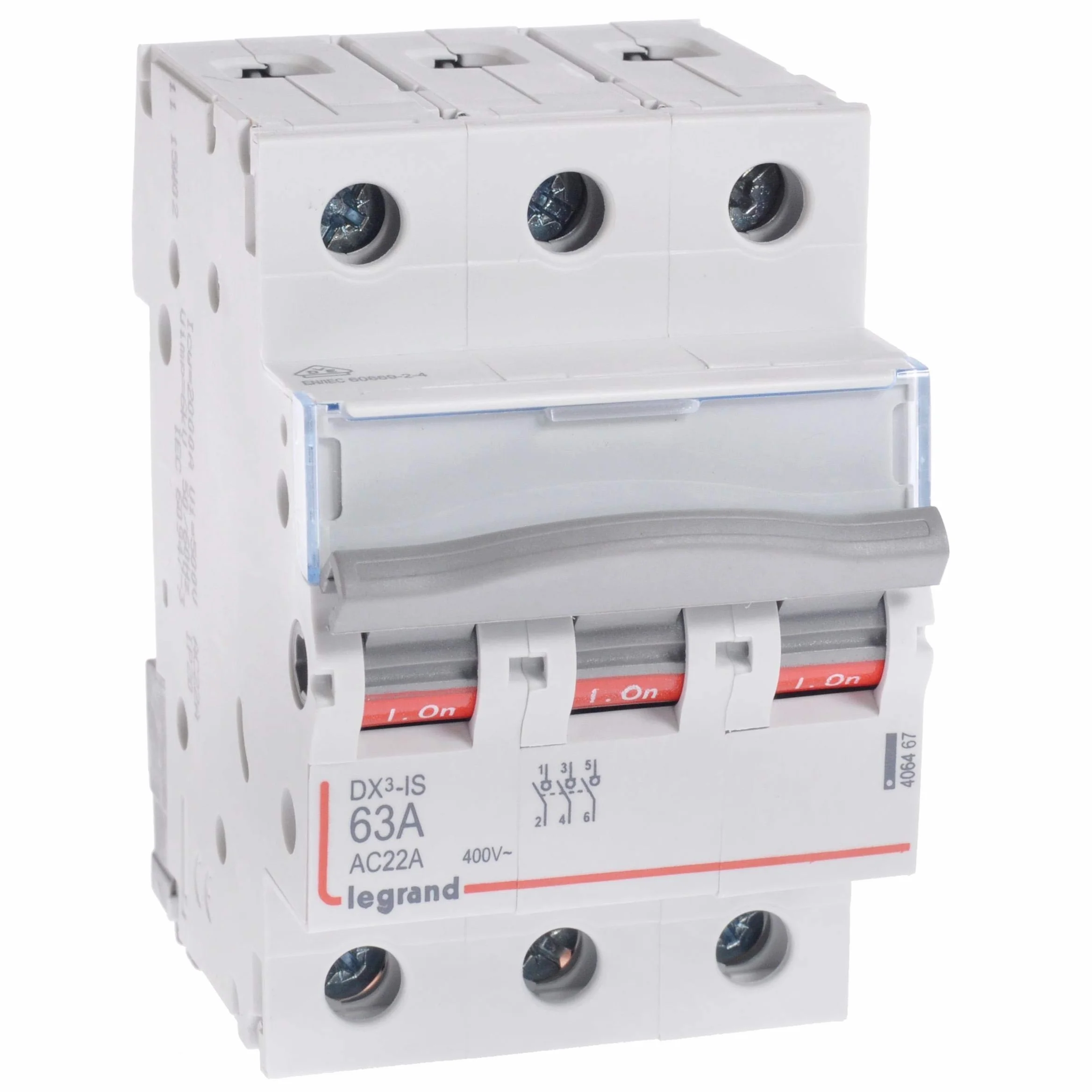 Legrand 406467 DX3 KIPPSCH. Z 3P 63A