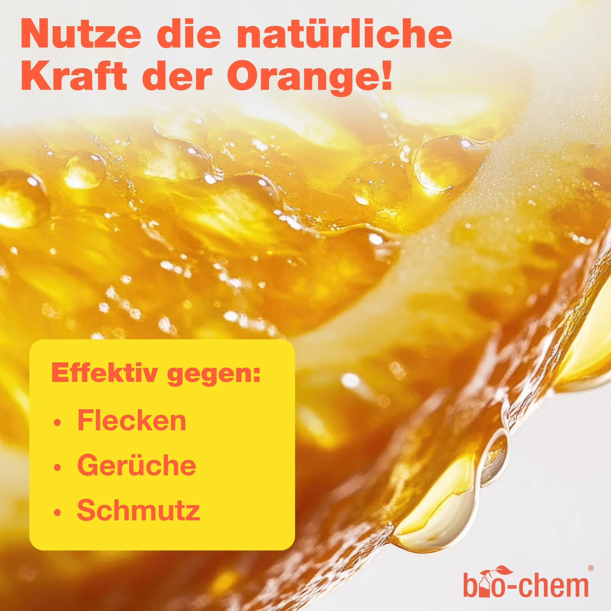 bio-chem Koncentrat do czyszczenia pomarańczy 750 ml uniwersalny środek czyszczący