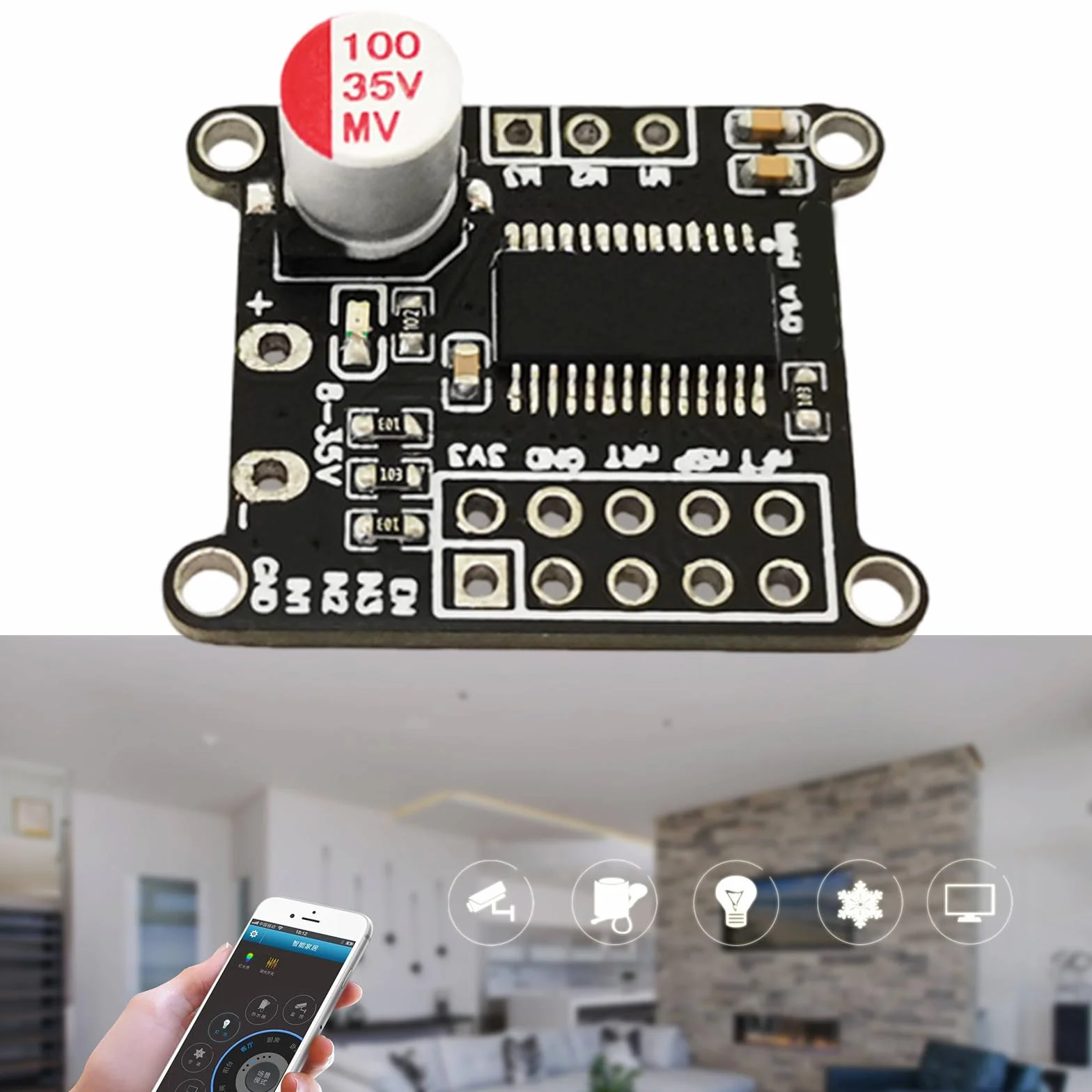 DRV8313 płyta sterująca silnikiem zestaw PCB do automatyki