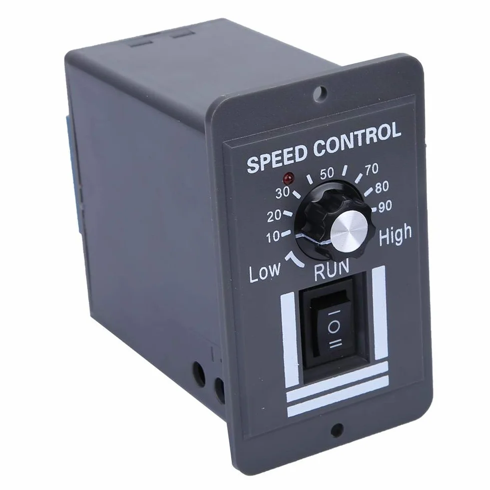 Regulator Prędkości Silnika, Dc 12-60 V 40A Pwm Szczotkowany Regulator Prędkości Silnika Regulowany Sterownik Silnika Przełącznik Cofania