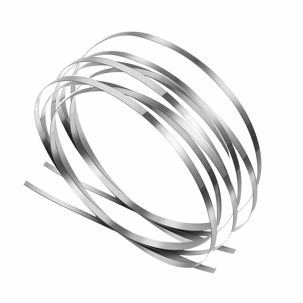 Pure Nickel Strip 5M for Lithium Battery Packs, High-Conductivity Battery Connector 10x0.3mm