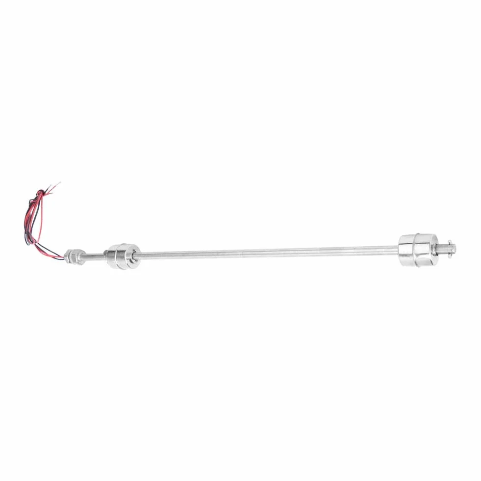 Focket Czujnik poziomu cieczy DC 0-110 V stal nierdzewna podwójny pływak 400 mm
