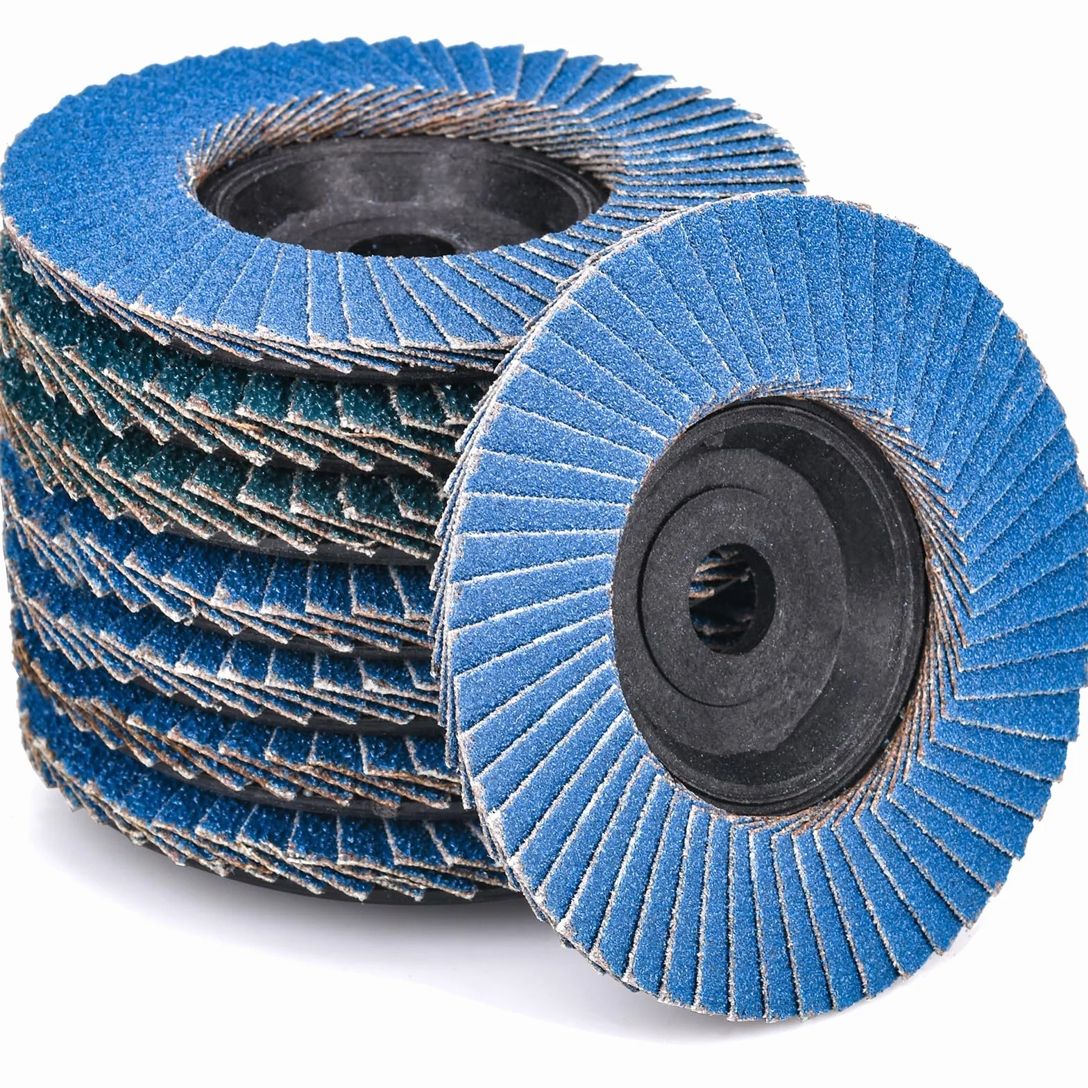 8 sztuk tarcz wachlarzowych ø 76 mm x 10 mm krążki szlifierskie talerze szlifierskie 40 60 80 120 ziarnistość zestaw krążków lamelowych do szlifierki kątowej maszyny polerskiej