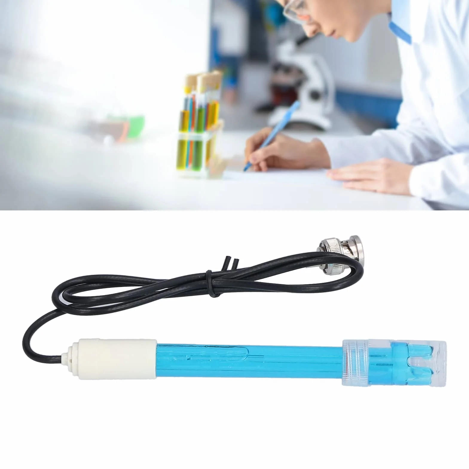 Sonda PH, elektroda PH Trwała, łatwa w użyciu do akwarium do laboratorium do sadzenia wody