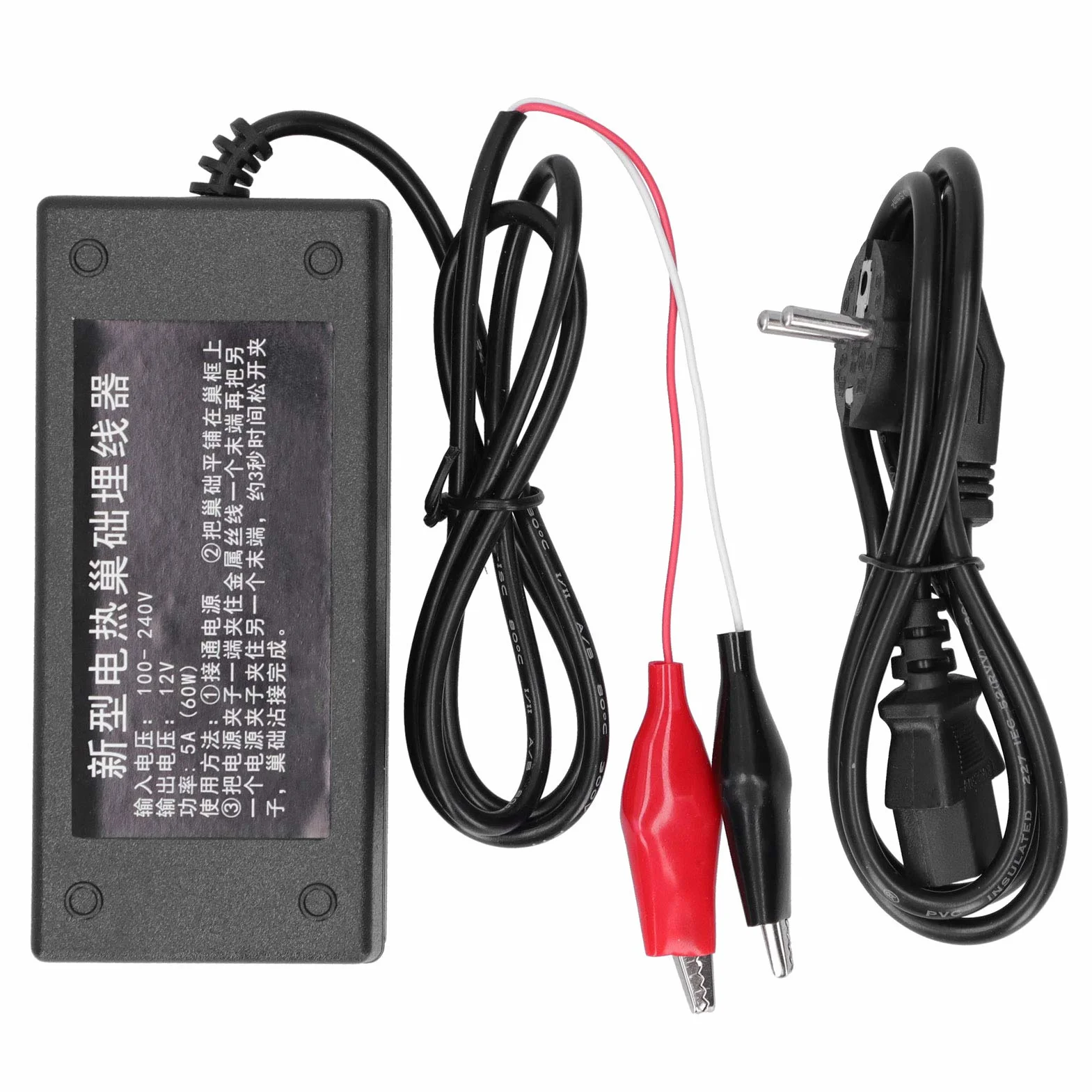 Urządzenie do Osadzania Drutu, Elektryczne Urządzenie Grzewcze do Osadzania Ula Ramki do Ula Sprzęt do Instalowania Ula Narzędzie Pszczelarskie UE 100-240V