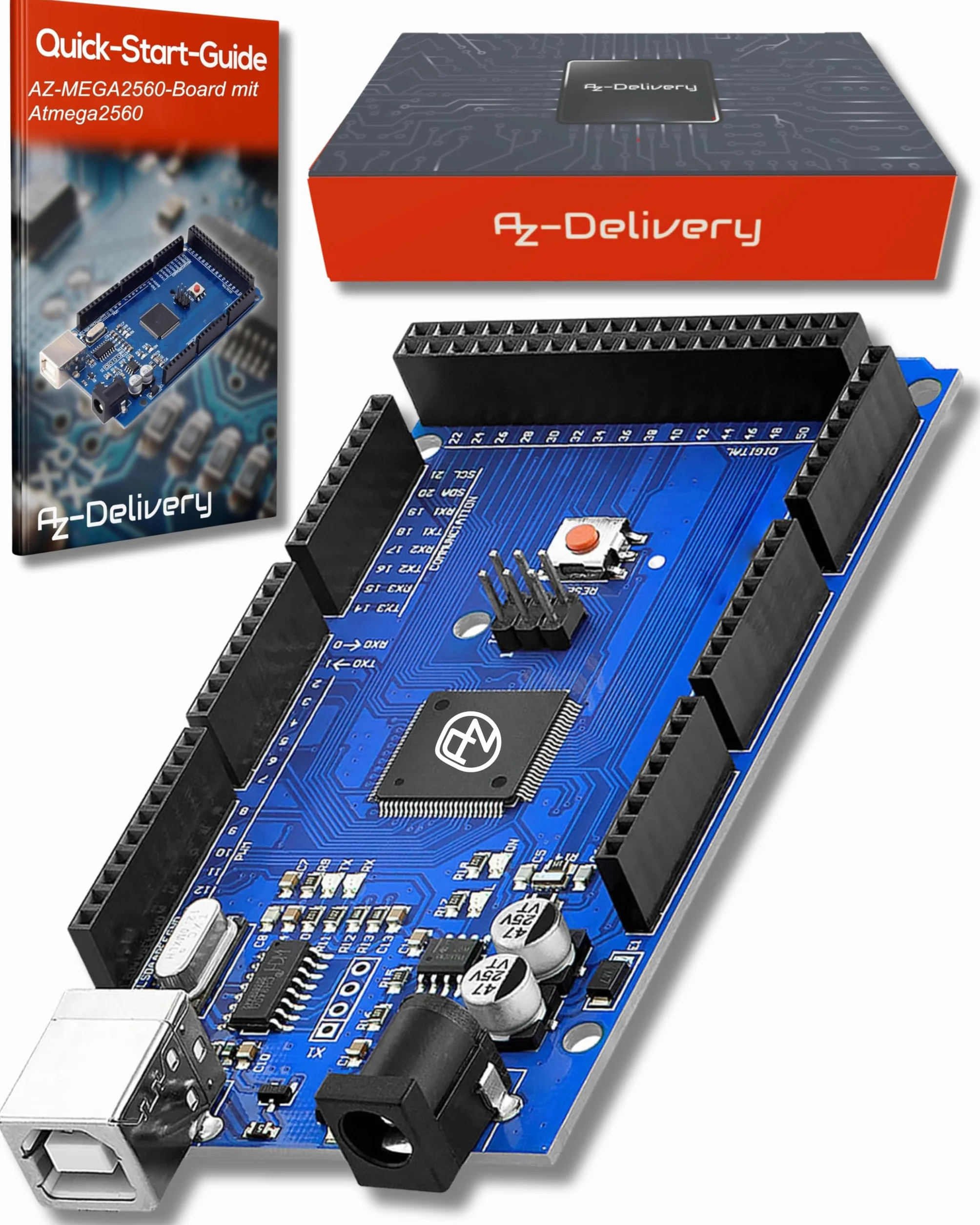 AZDelivery AZ-MEGA2560-Board z AZ-MEGA2560-Board w tym E-Book!