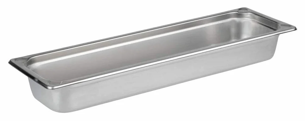 APS 81802 GN 2/4 pojemnik ze stali nierdzewnej, wymiary 160 x 530 mm/wysokość 65 mm/pojemność 3,6 l