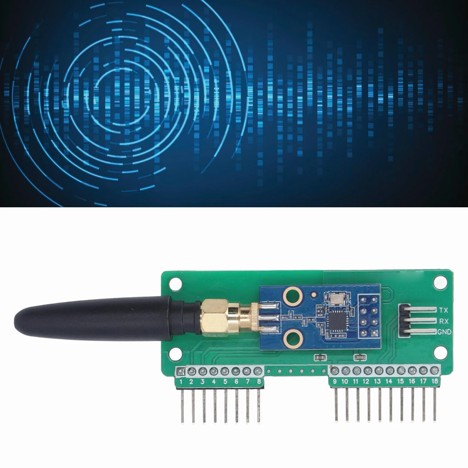 CC1101 Moduł 433 MHz RF Transceiver Rozszerzenie Devboard dla Flipper Zero