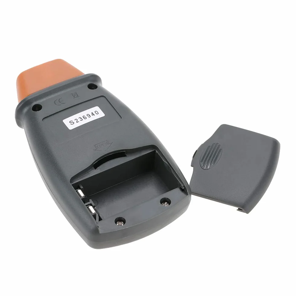 Qiilu Cyfrowy tachometr odblaskowy DT-2234C LCD bezstykowy tester minilomierza
