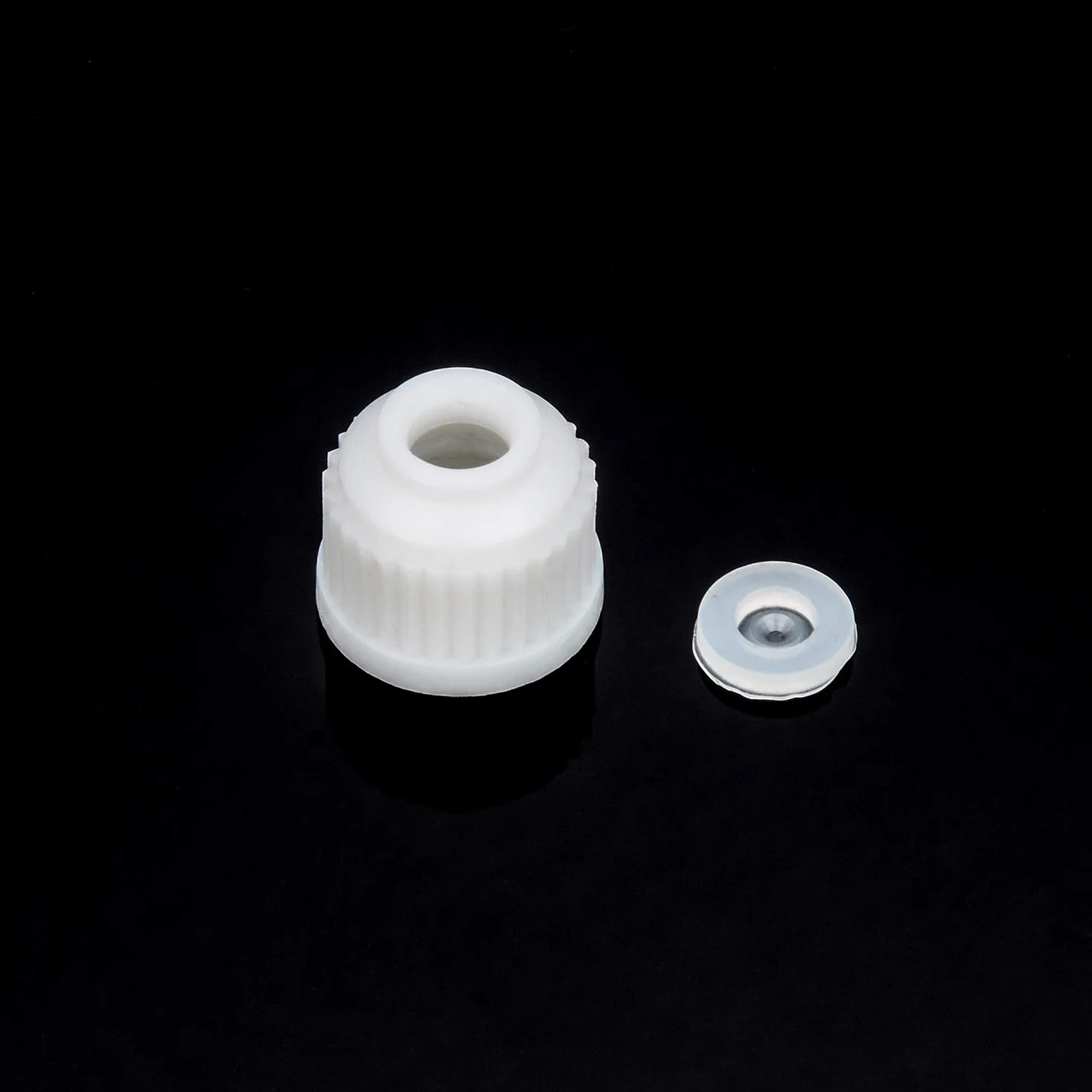 StonyLab Plastikowe zakrętki wymienne nasadki do adaptera wlotowego termometru 14/20, 19/22 i 24/40, (5 szt.)