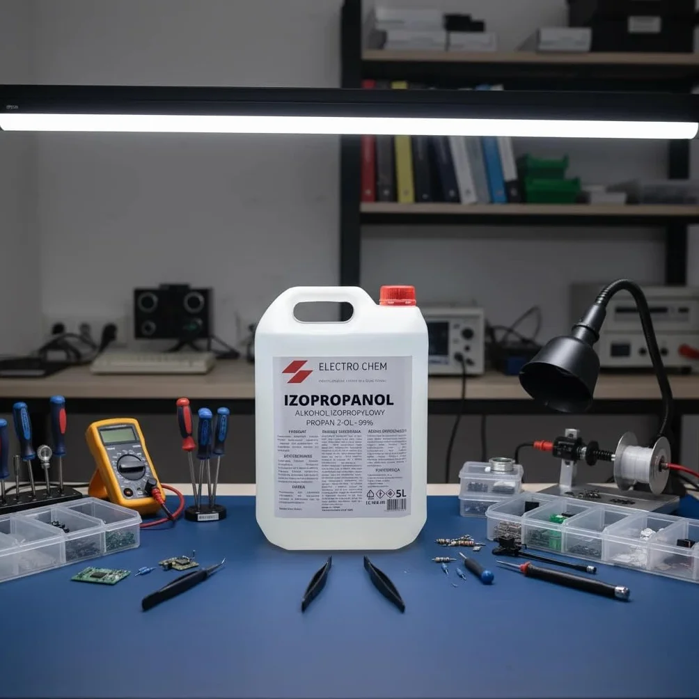 Izopropanol Electro Chem 99 - IPA 5L - dla elektroniki - do odtłuszczania - czysty