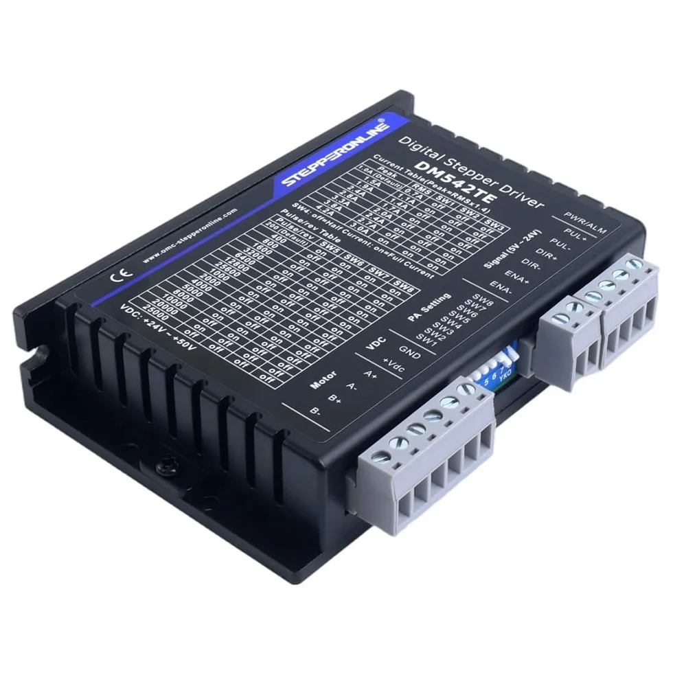 STEPPERONLINE TE Series Digital sterownik silnika krokowego 1,0-4,2 A 24-50 VDC do silników Nema 17 i 23