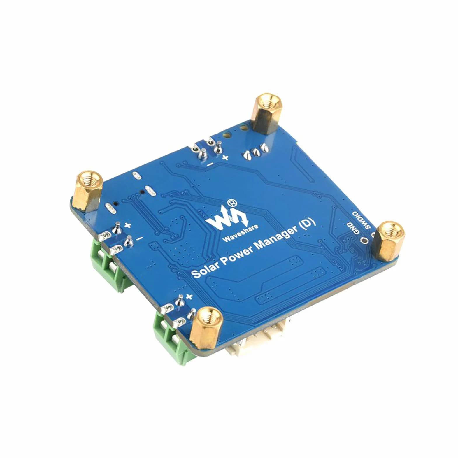 Solar Power Manager Module (D) Fits Raspberry Pi/Jetson Nano/Arduino Supports Type-C Power Adapter lub panel słoneczny 6 V ~ 24 V z uchwytem na baterie (nie zawiera 18650)
