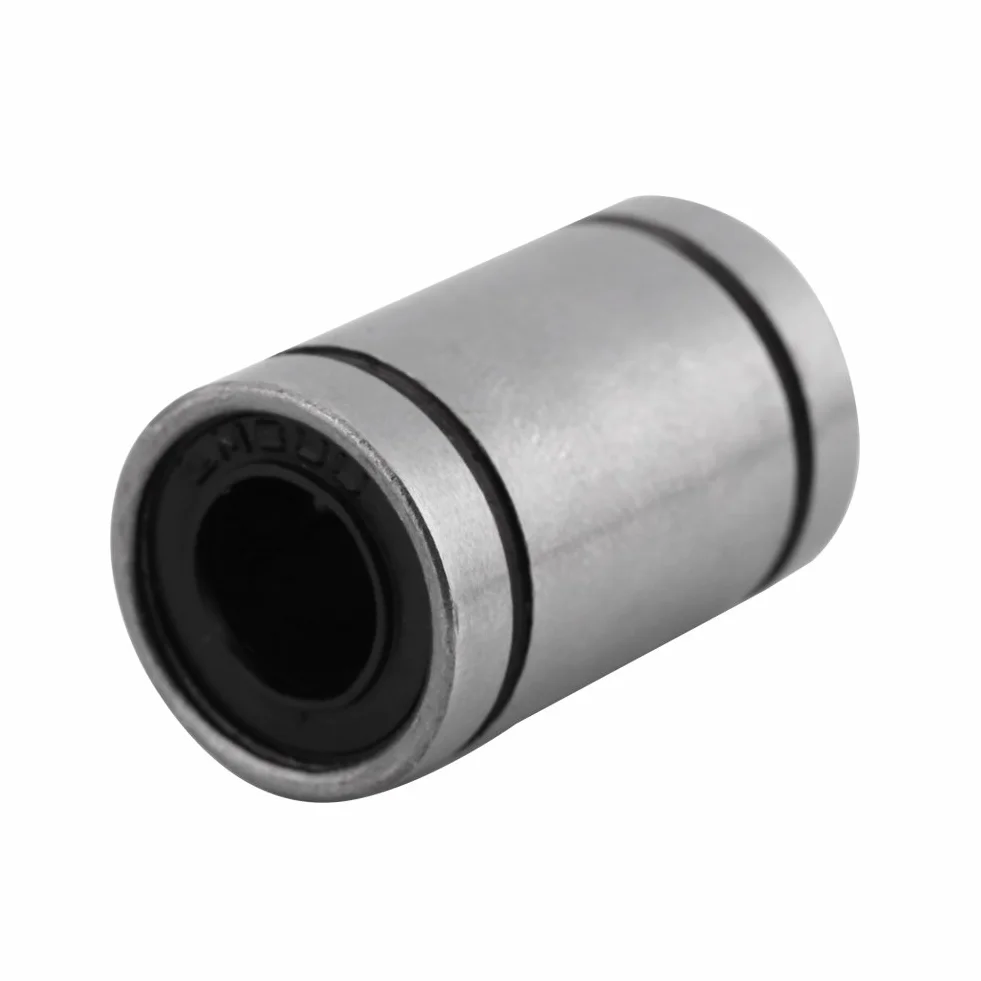 10 szt. LM8UU 8 mm Tuleja łożyska kulkowe liniowe podwójne uszczelnione łożysko kulkowe do projektów wałków / prętów 8 mm zastosowanie do drukarek 3D