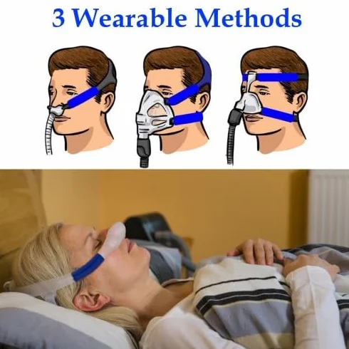 Podkładki na twarz CPAP 6 szt. wielokrotnego użytku