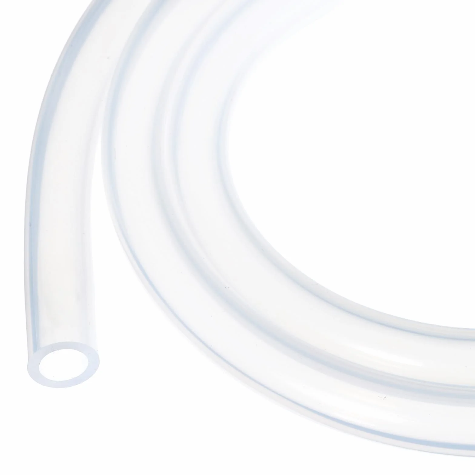 Rurki silikonowe 3 m 8 mm ID 12 mm OD przezroczyste przemysłowe plastikowe rurki czyste silikonowe węże do pompy zasysania drenażu nawadniania warzenia, 1/5.1 cm