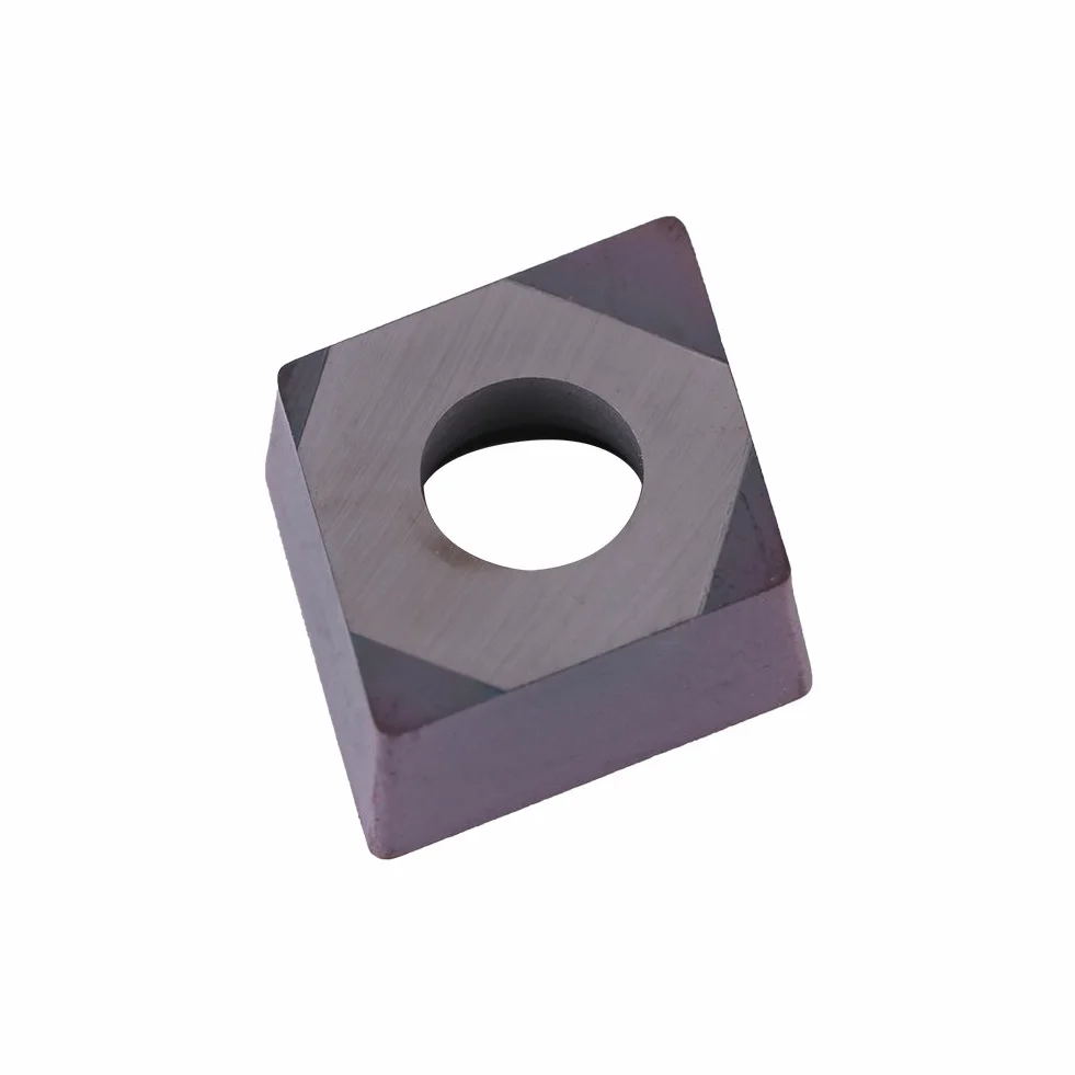 Wkładki z węglika wolframu, 10-częściowe wkładki z końcówkami z węglika wolframu CNC, Tokarka do cięcia nożem z pudełkiem CCMT09T304 VP15TF, 0,55 x 0,35 x 0,16 cala, wkładki do tokarek CNC