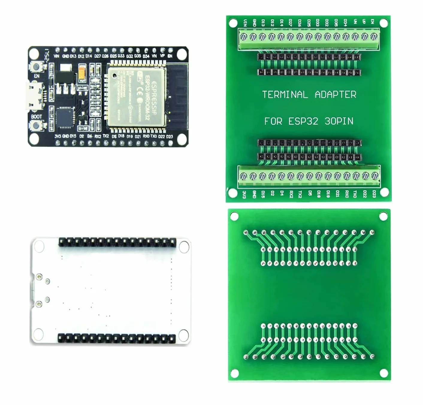 ESP32S ESP32 Płyta rozwojowa 2.4GHz Dual-Mode WiFi+ Bluetooth Dwurdzeniowy mikrokontroler 30-pin