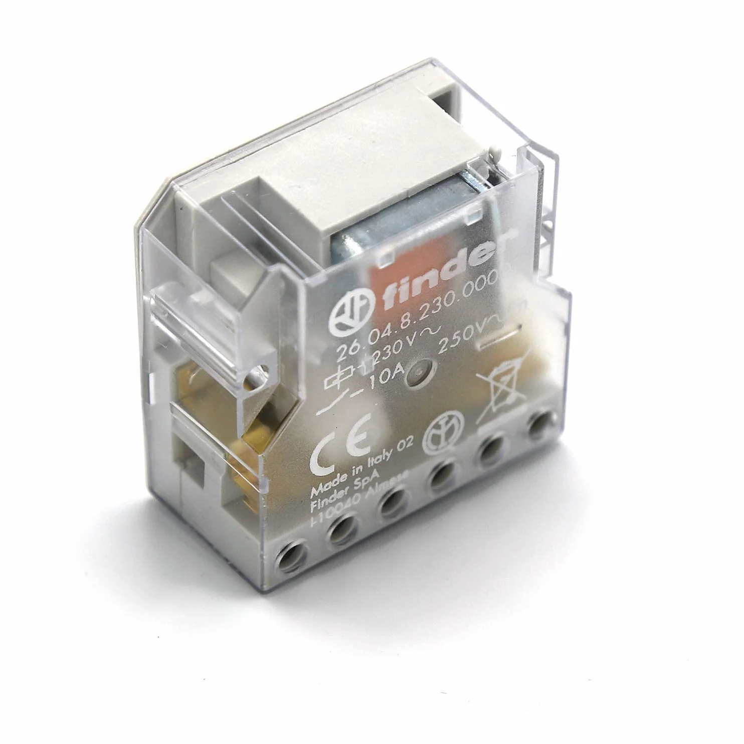 Finder 26048230000PaS przełącznik udarowy Box 230 VAC 2 fazy 10 A