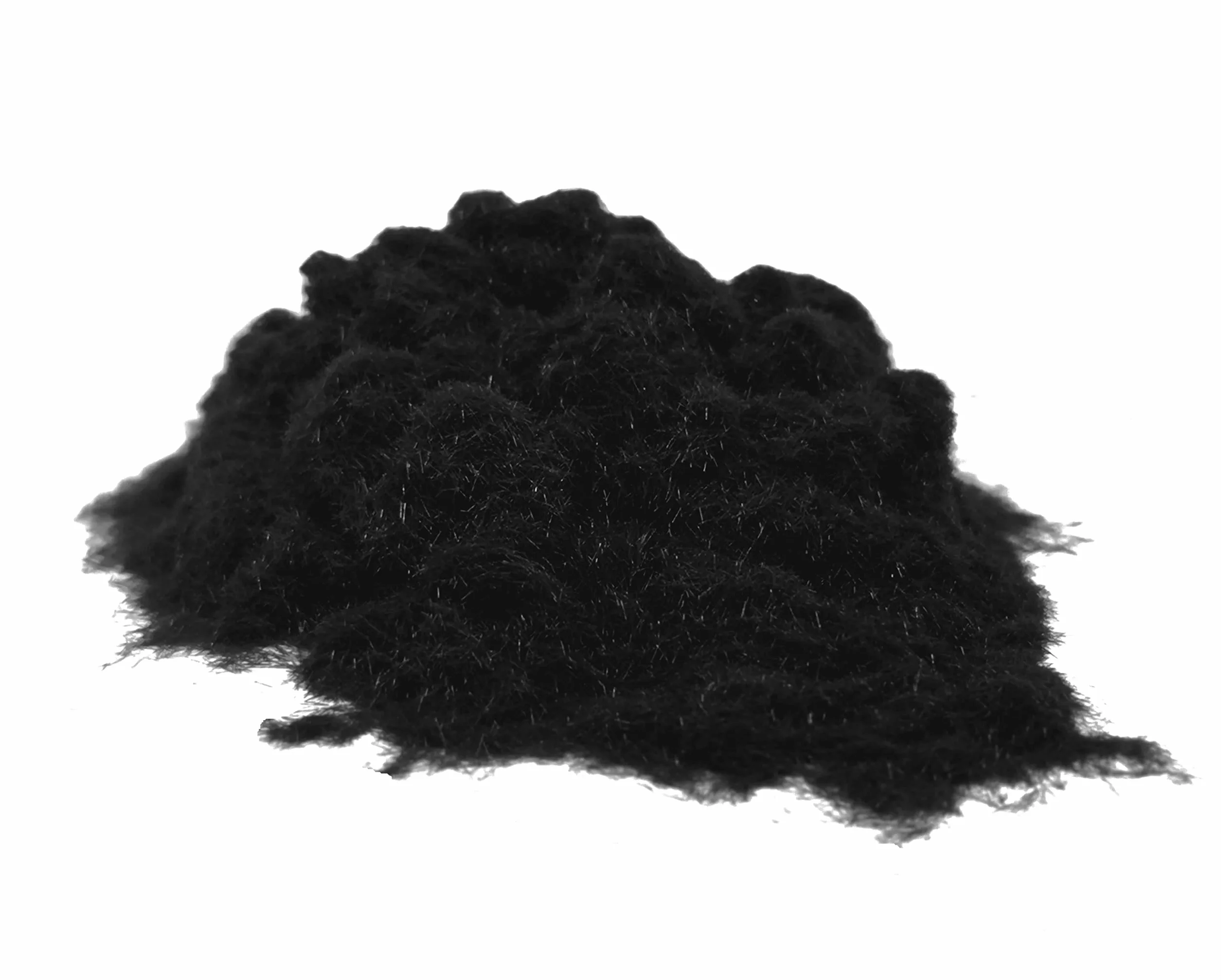 Włókna flokowane, proszek - (czarny) - flokowanie DIY - nylon 1 mm - 100 g