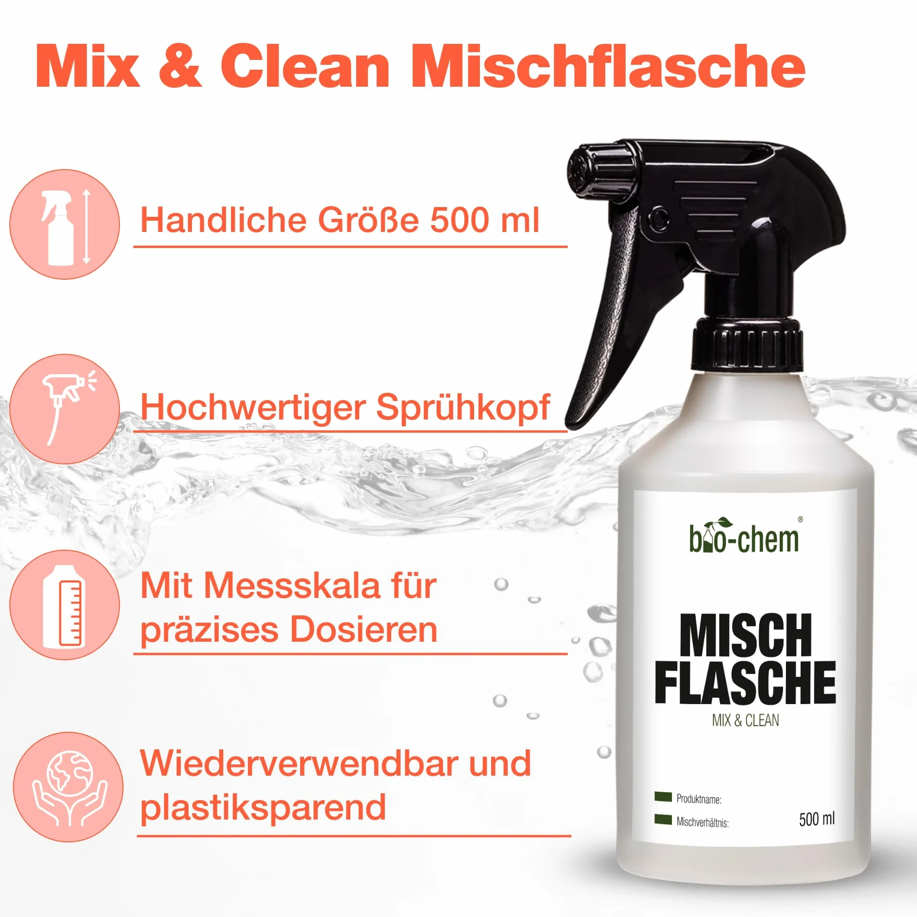 bio-chem Koncentrat do czyszczenia pomarańczy 750 ml uniwersalny środek czyszczący