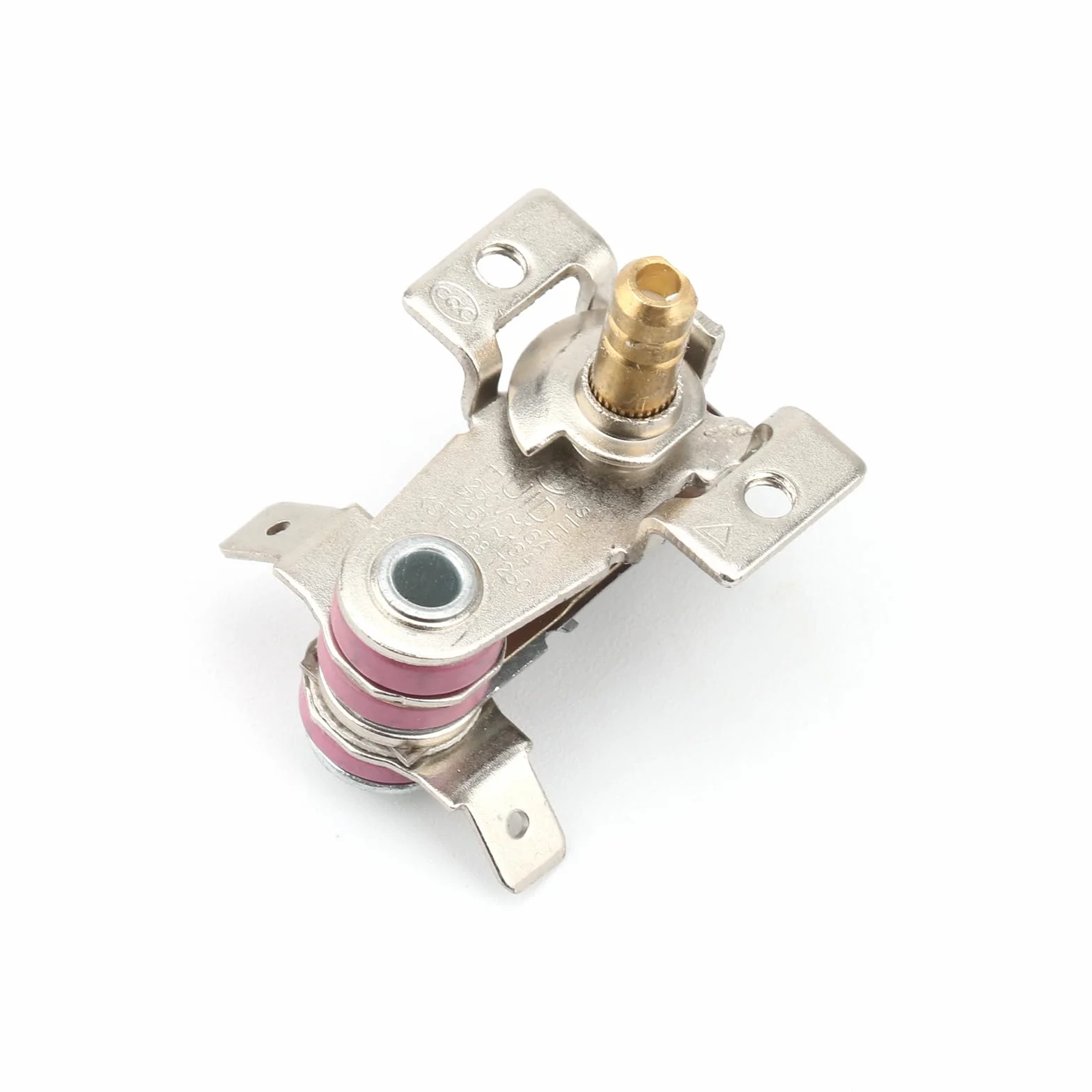 KST-168 termostat do pieca elektrycznego, 250 V, 16 A, regulator M4, otwór na śrubę, regulowany termostat, regulator temperatury, akcesoria (2 szt.)