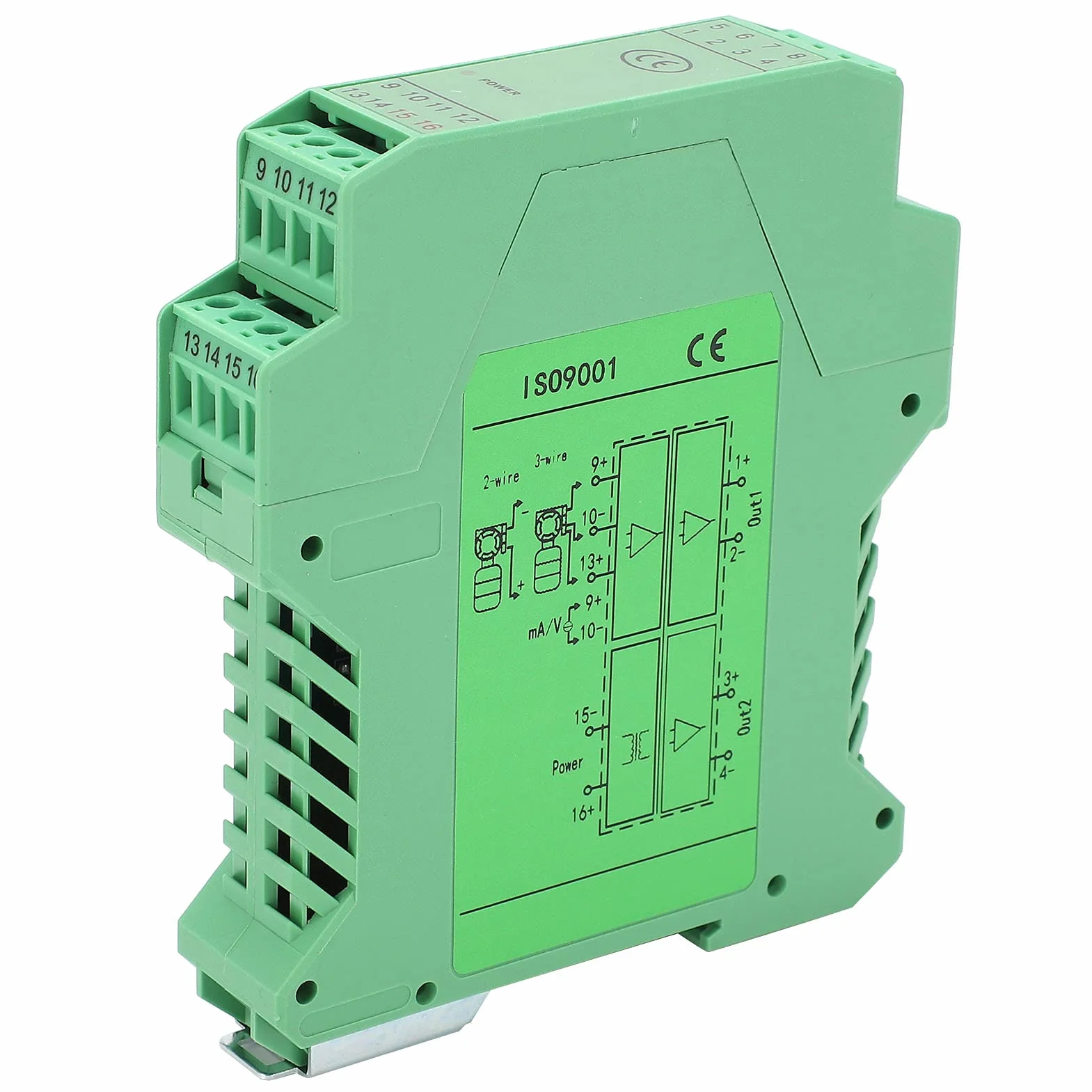 Izolator Sygnału Prądowego DC 24V 4-20mA PLC Nadajnik Kondycjoner Sygnału